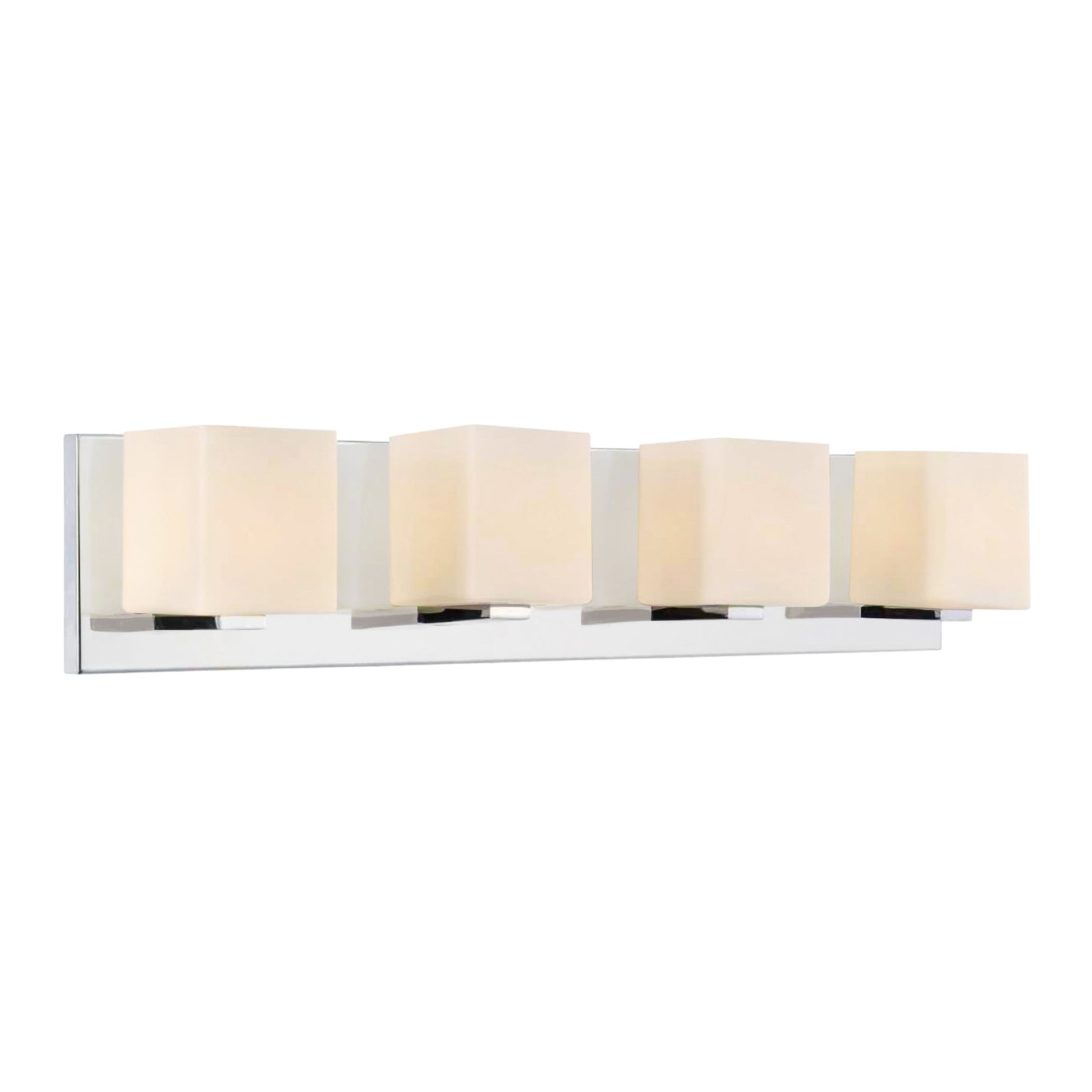 Cristini 4 Light Satin Nickel Vanity Light - CWI Lighting