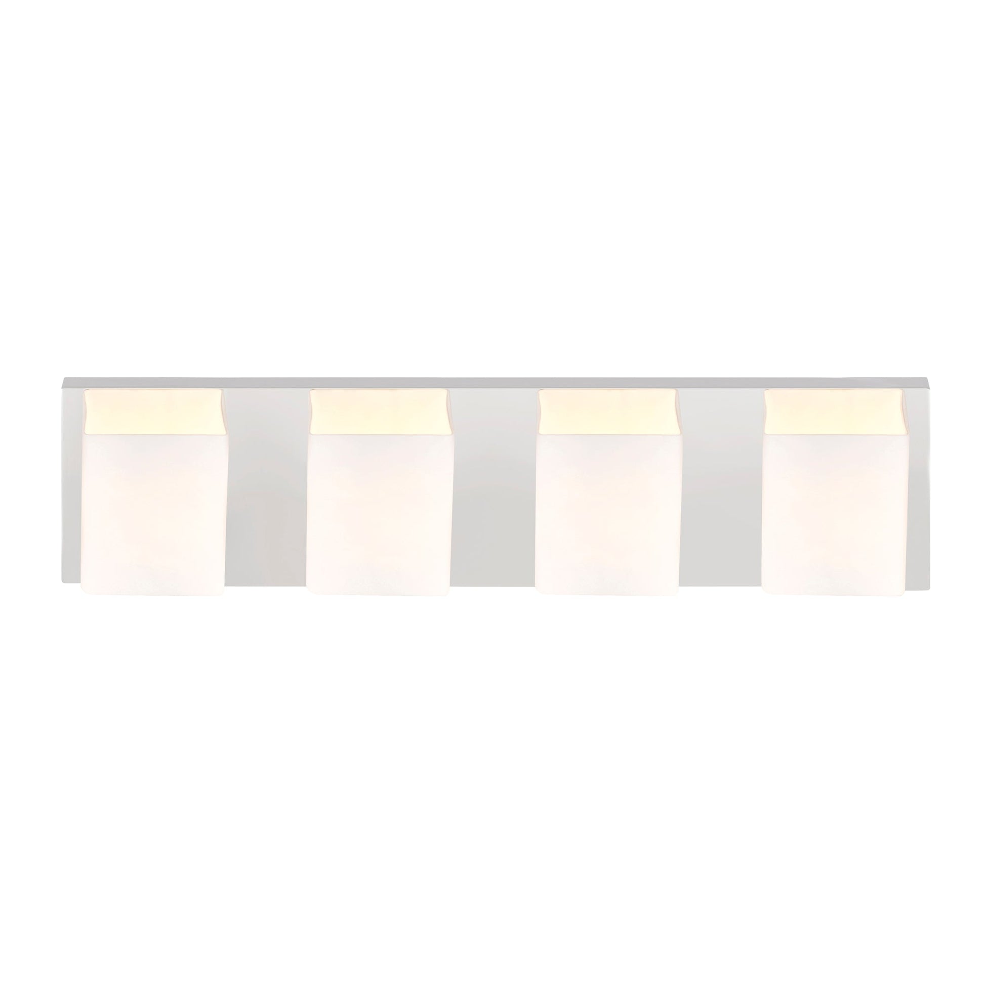 Cristini 4 Light Satin Nickel Vanity Light - CWI Lighting