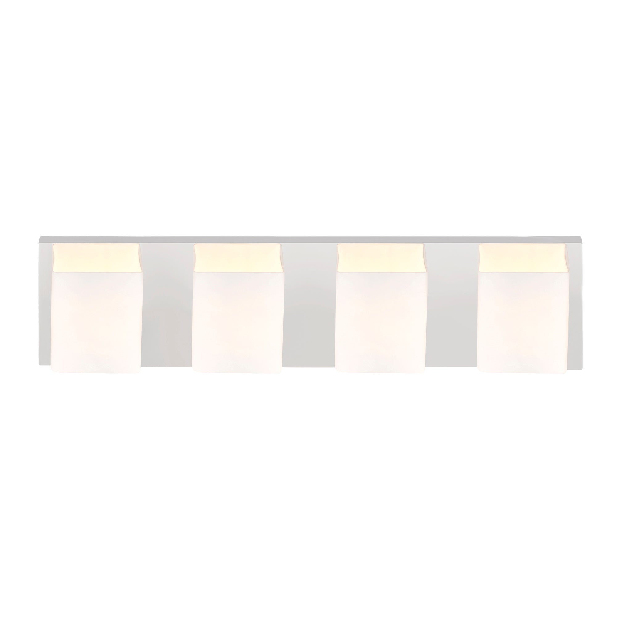 Cristini 4 Light Satin Nickel Vanity Light - CWI Lighting