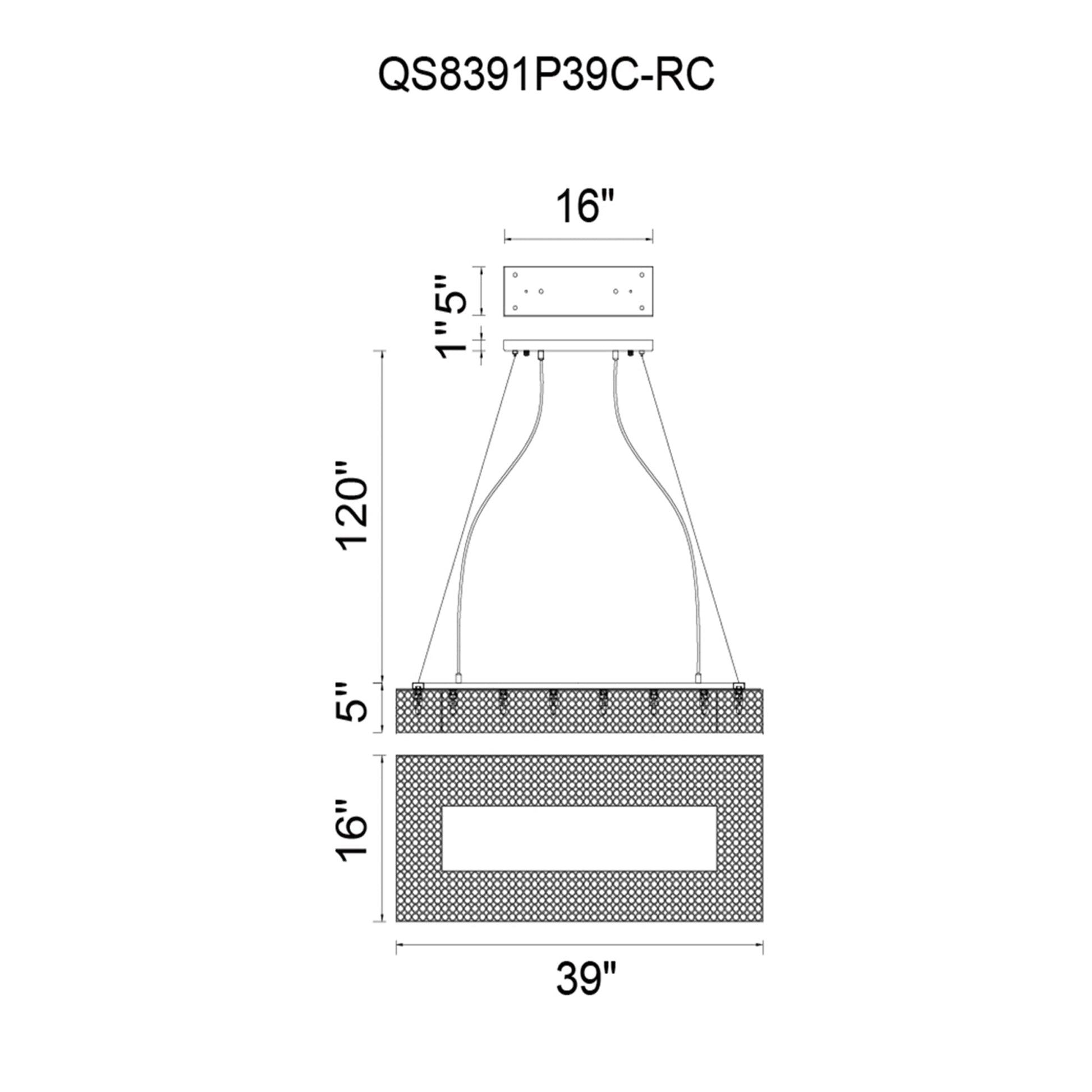 Dannie 16 Light Chandelier With Chrome Finish - CWI Lighting