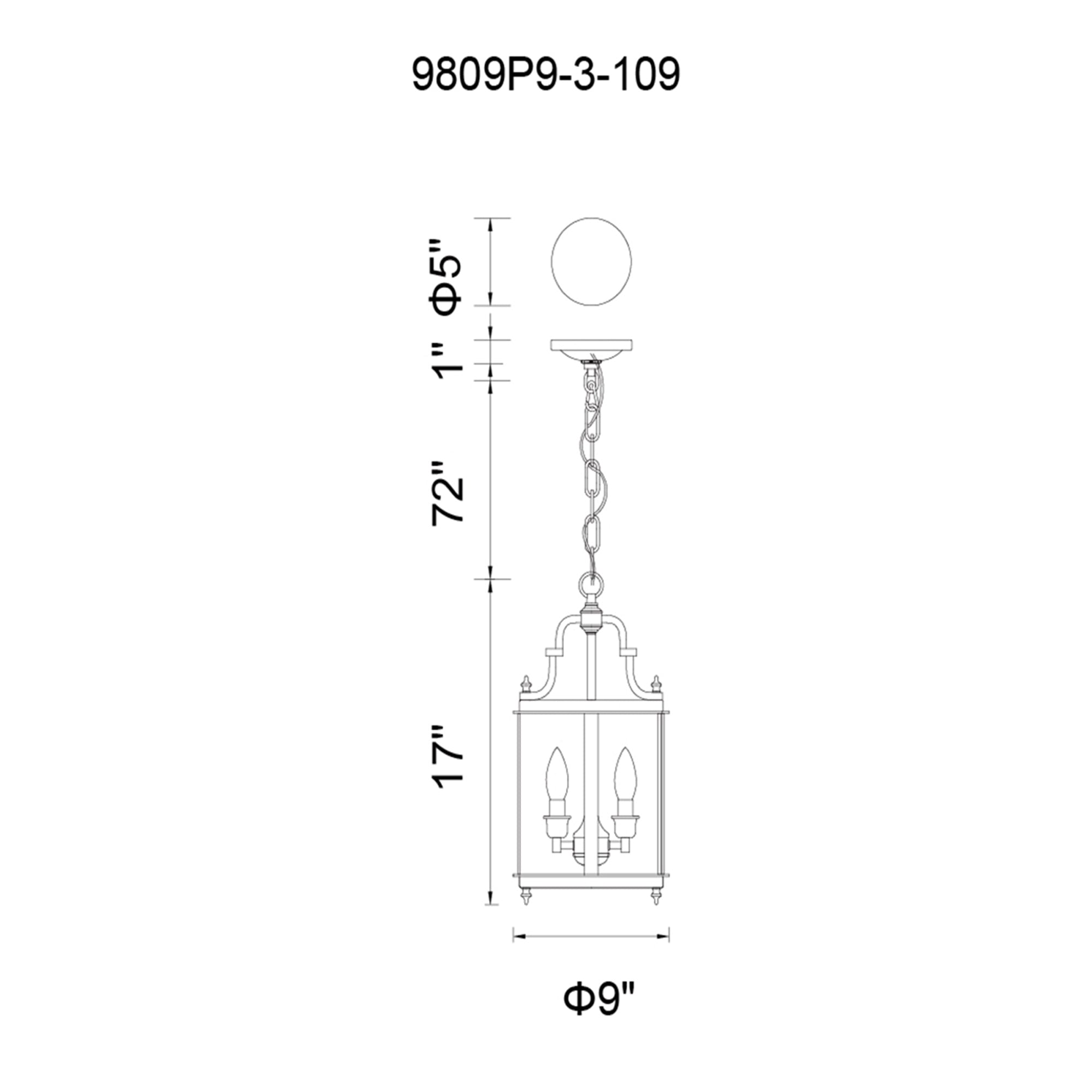 Desire 3 Light Oil Rubbed Bronze Drum Shade Mini Pendant - CWI Lighting
