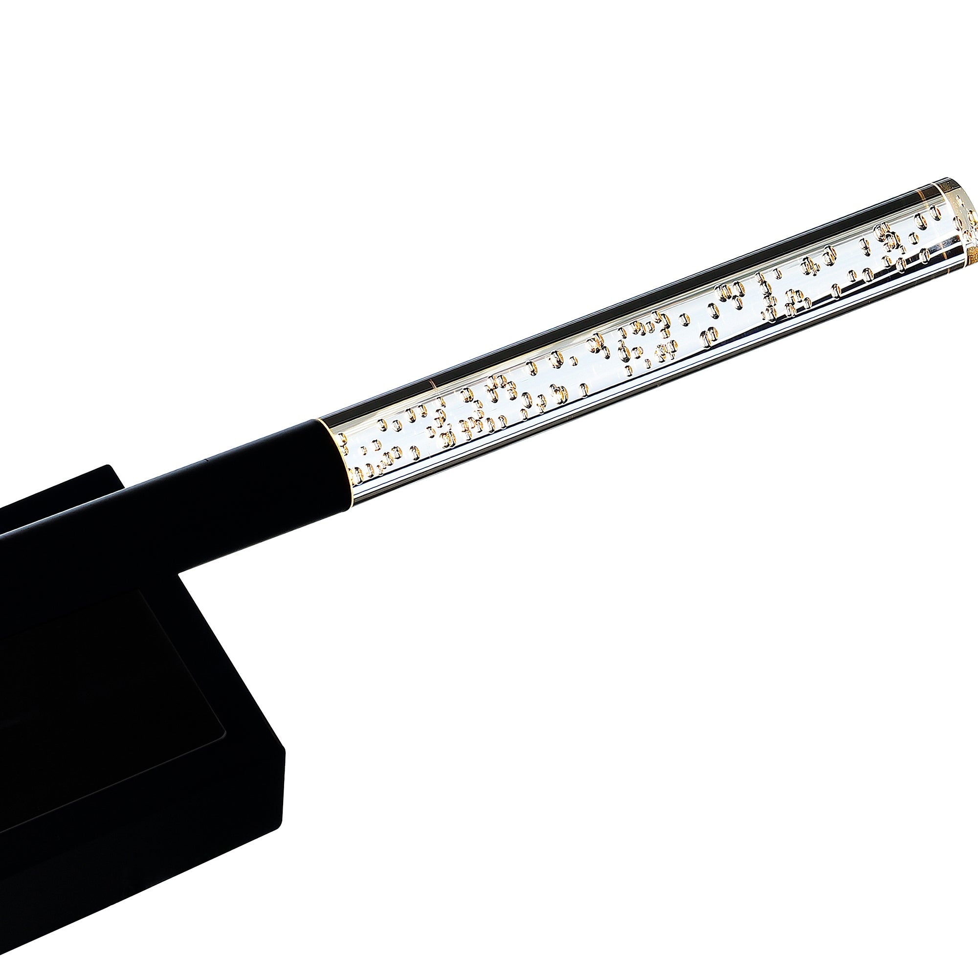 Dragonswatch Integrated LED 26in Black Vanity Light - CWI Lighting