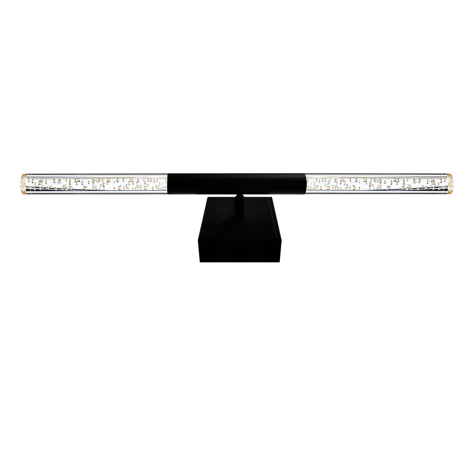 Dragonswatch Integrated LED 26in Black Vanity Light - CWI Lighting