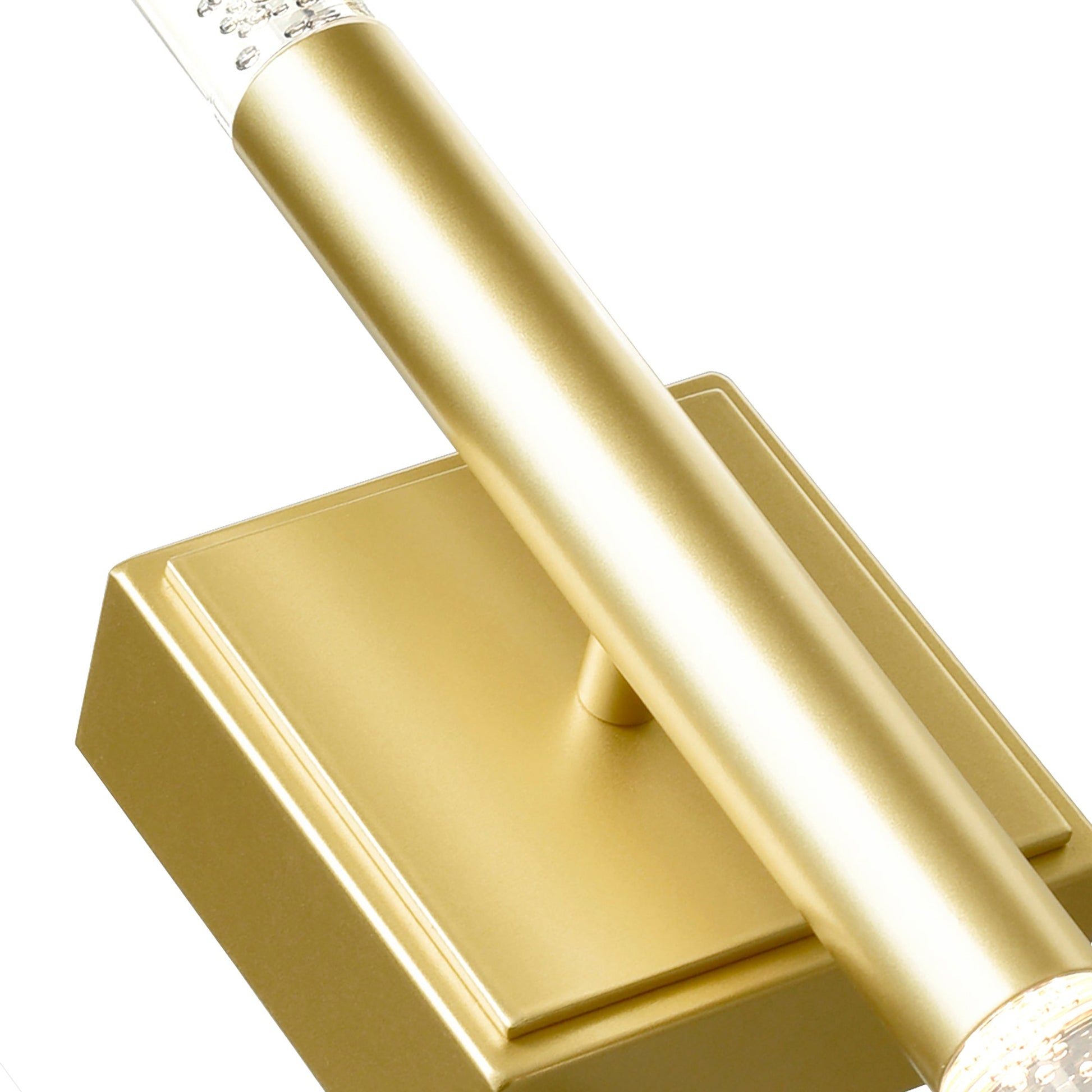 Dragonswatch Integrated LED 26in Satin Gold Vanity Light - CWI Lighting