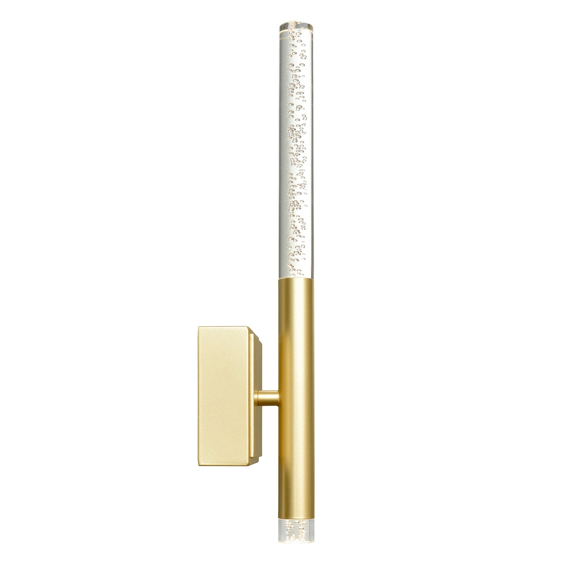 Dragonswatch Integrated LED 26in Satin Gold Wall Light - CWI Lighting