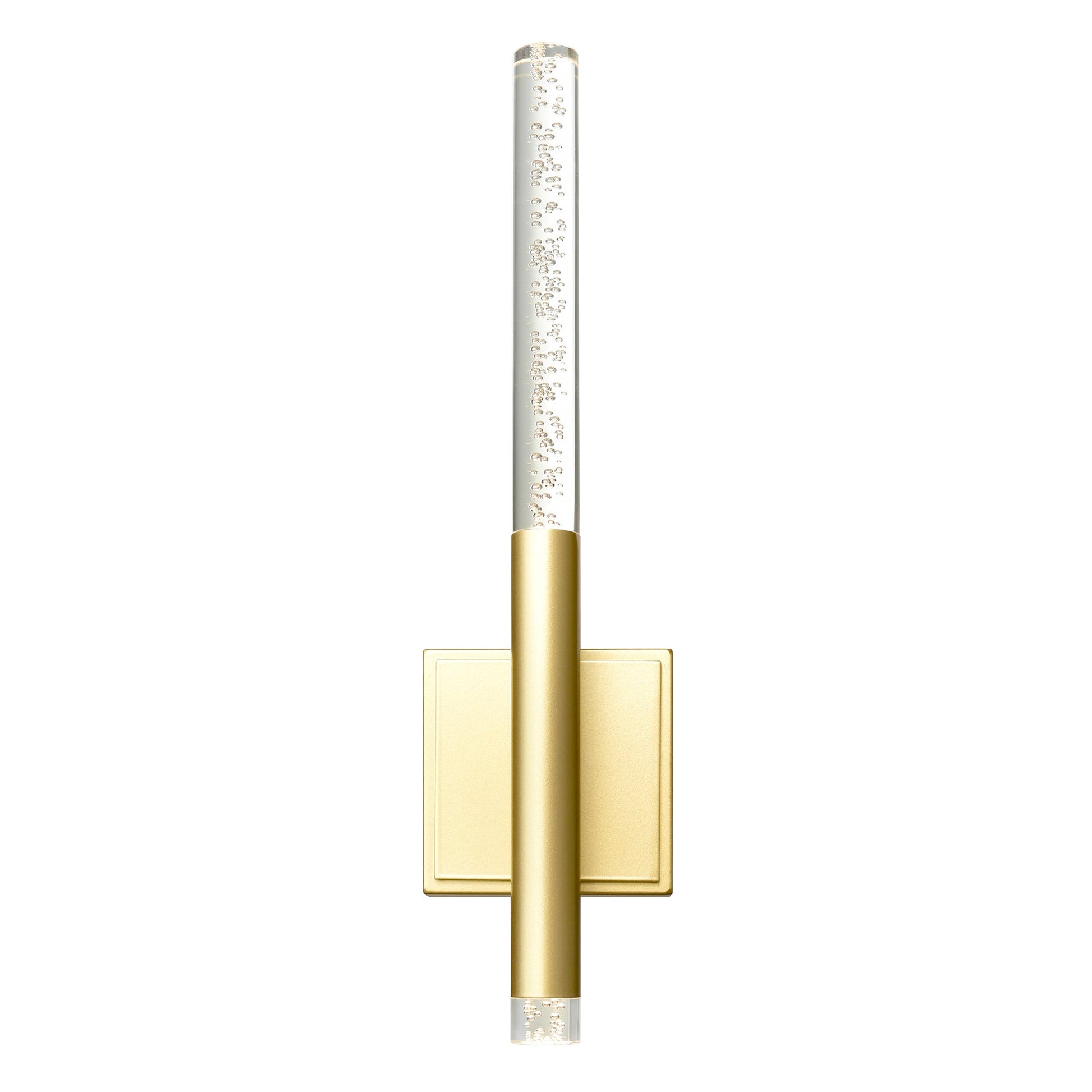 Dragonswatch Integrated LED 26in Satin Gold Wall Light - CWI Lighting