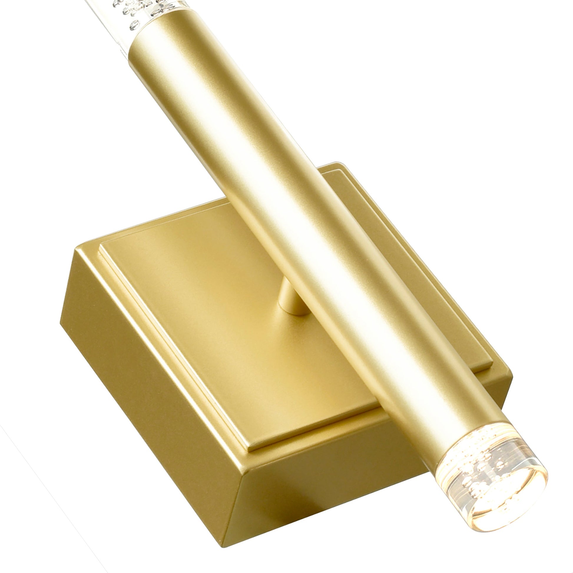 Dragonswatch Integrated LED 26in Satin Gold Wall Light - CWI Lighting