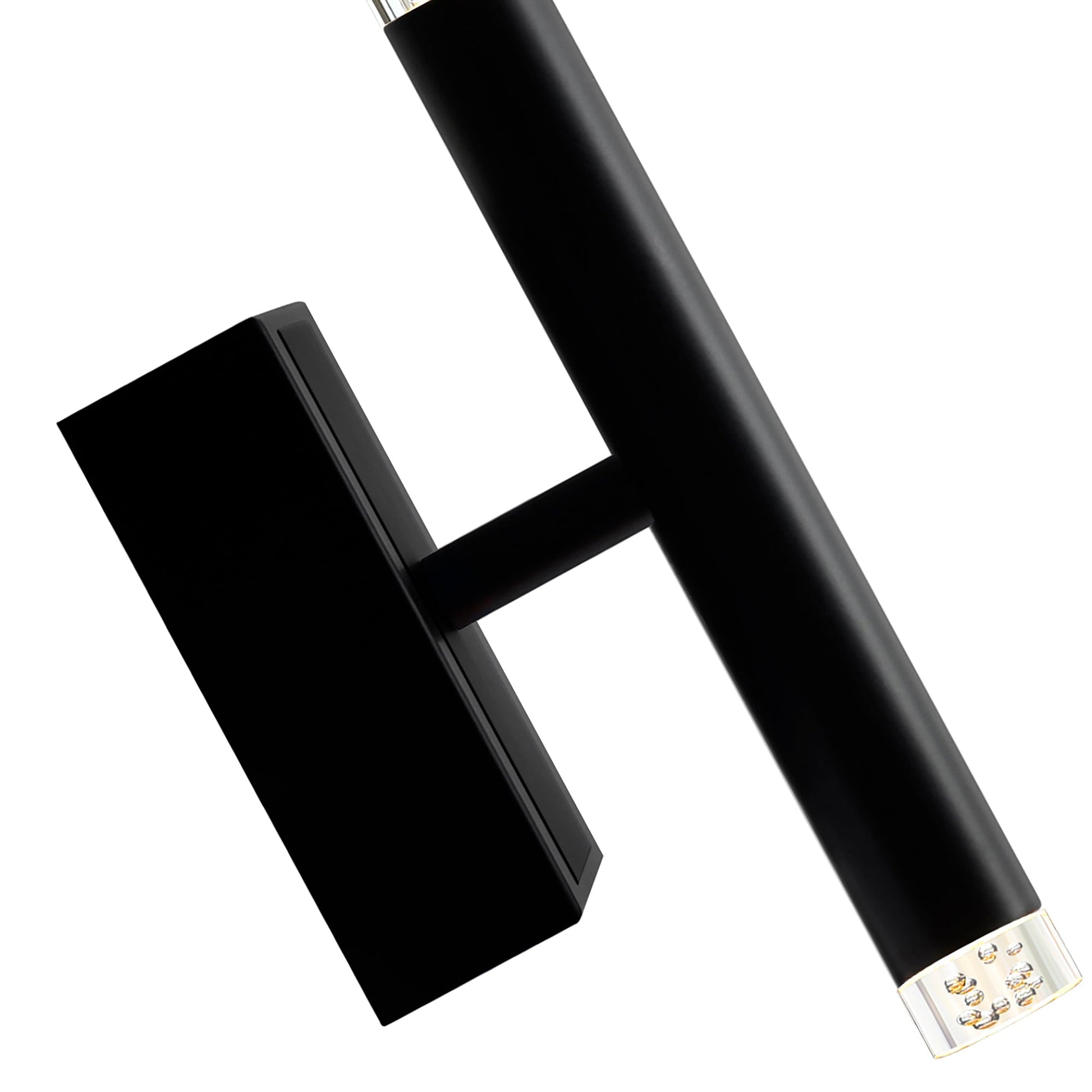 Dragonswatch Integrated LED 5in Black Wall Light - CWI Lighting