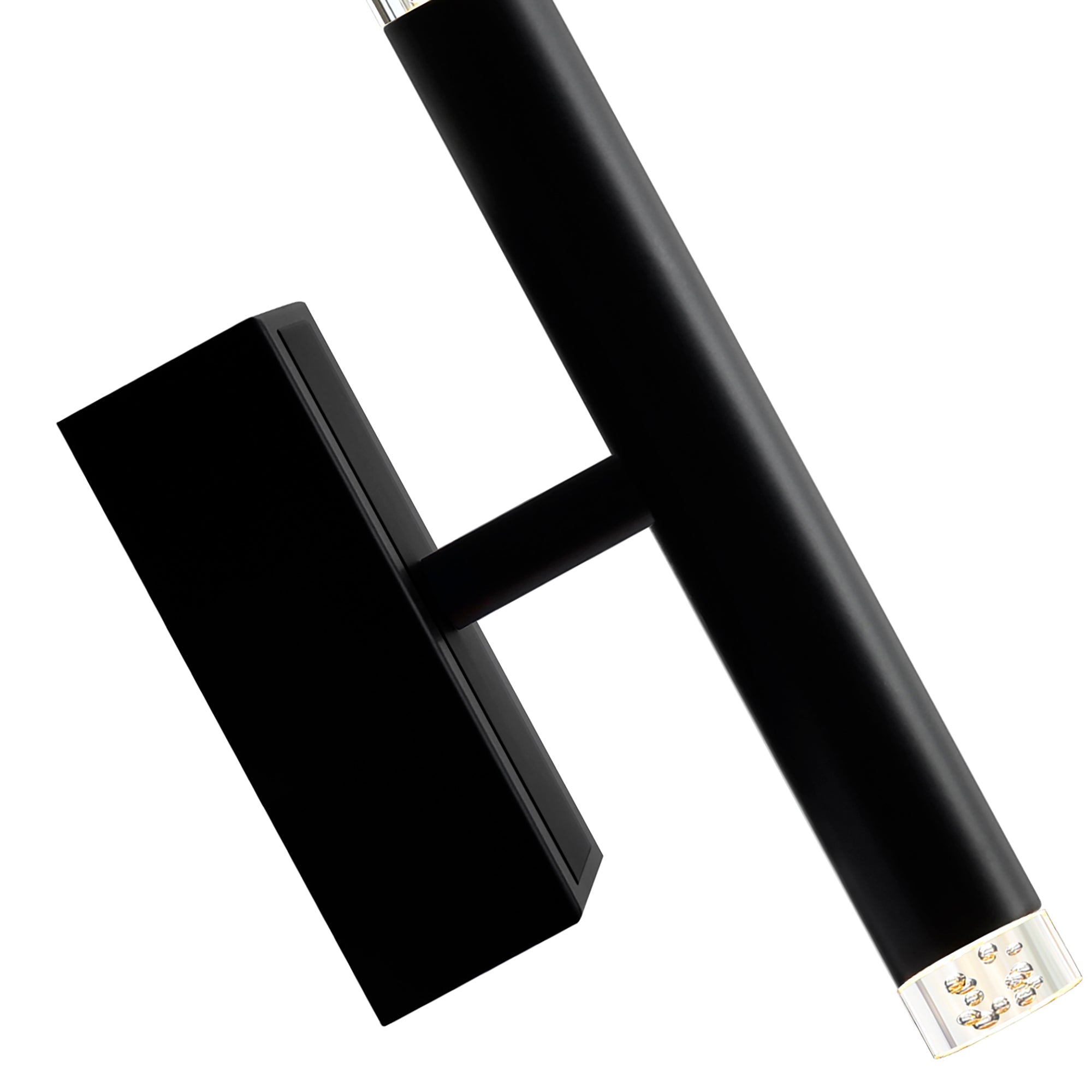 Dragonswatch Integrated LED 5in Black Wall Light - CWI Lighting