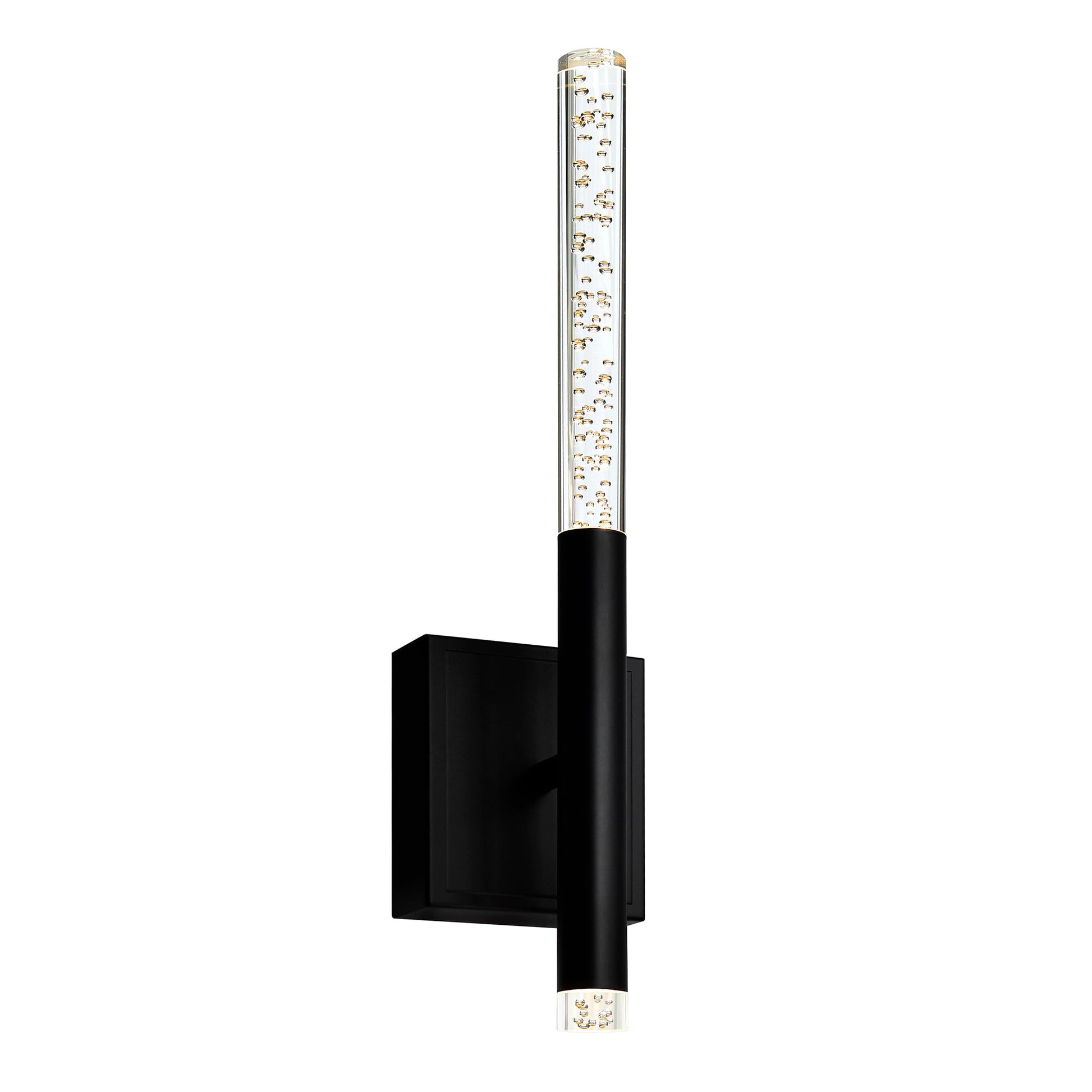 Dragonswatch Integrated LED 5in Black Wall Light - CWI Lighting