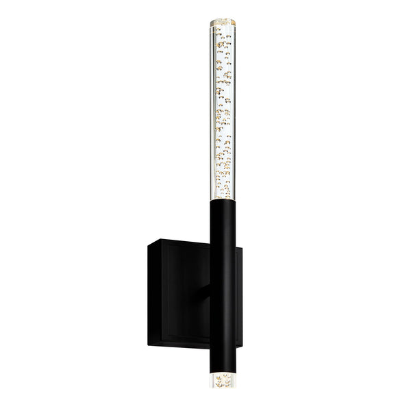 Dragonswatch Integrated LED 5in Black Wall Light - CWI Lighting