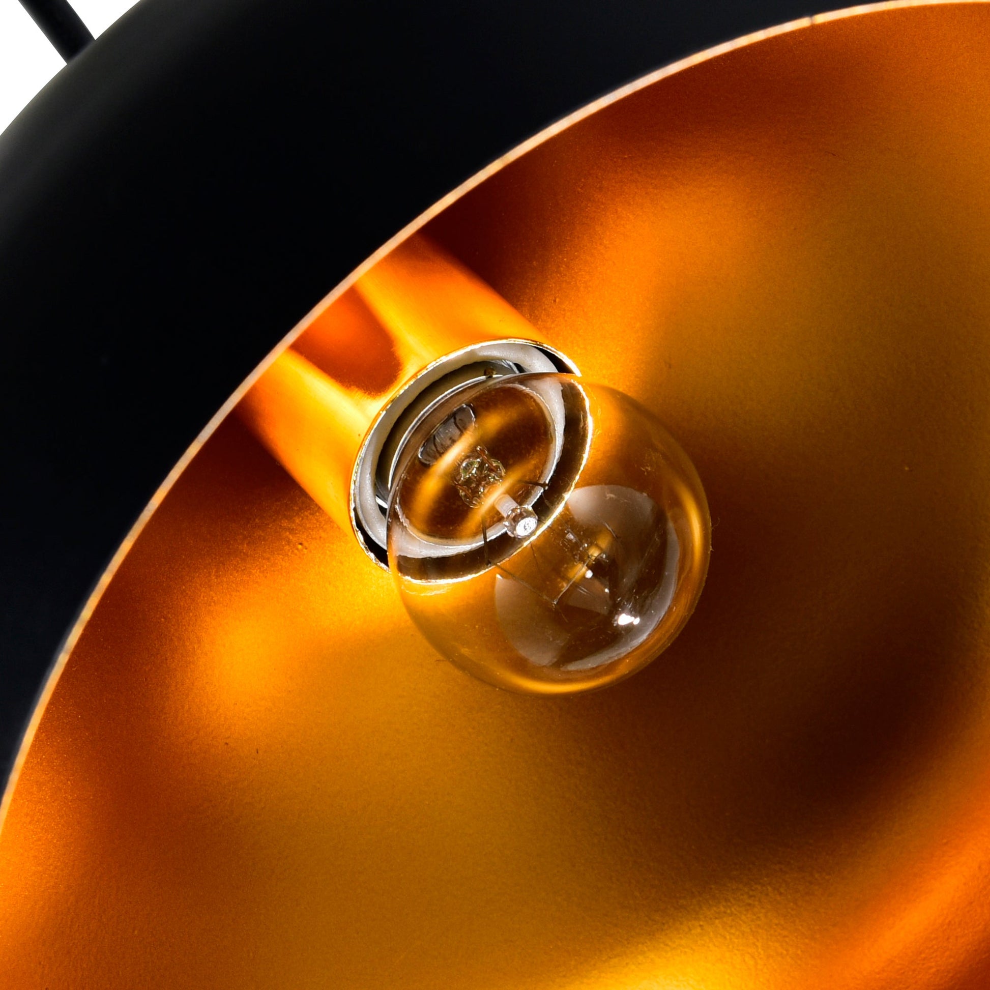 Dynamic 1 Light 10in Black Down Mini Pendant - CWI Lighting