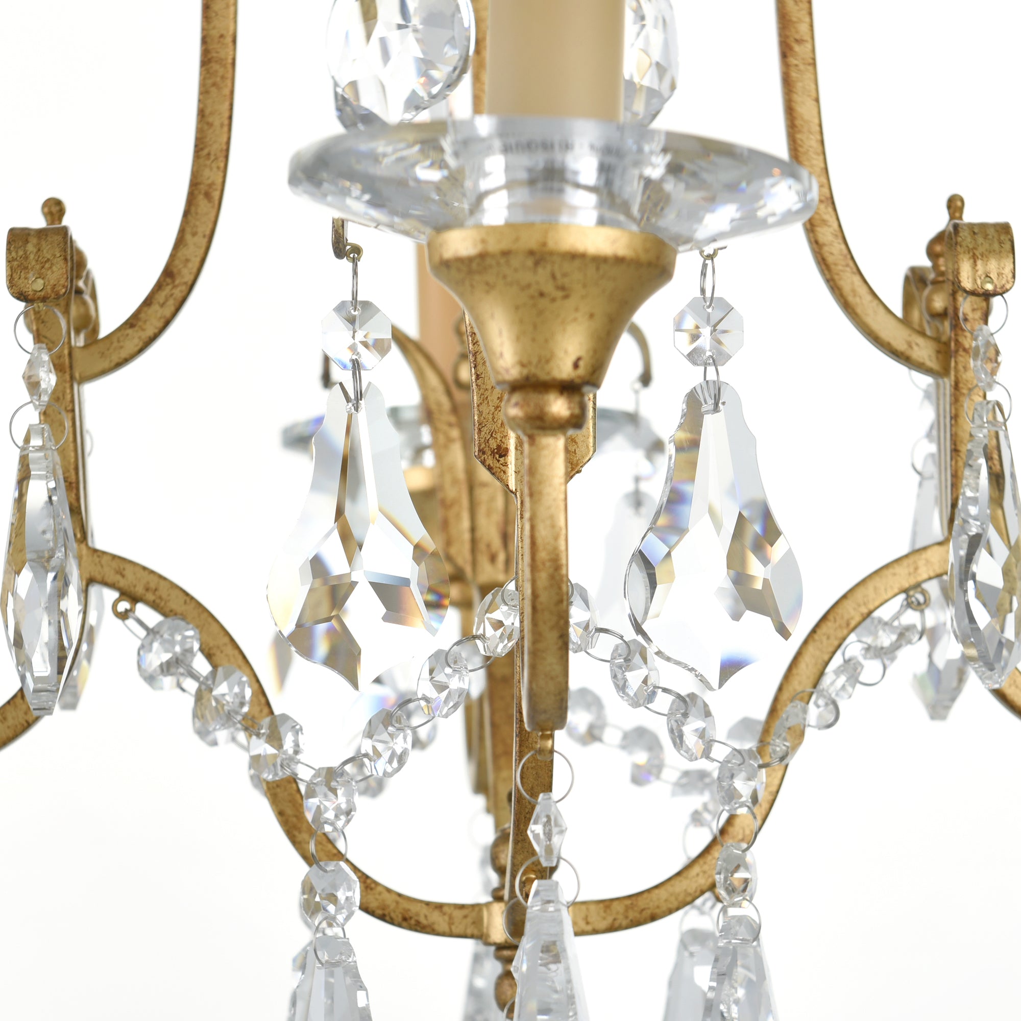 Electra 4 Light 17in Oxidized Bronze Chandelier - CWI Lighting