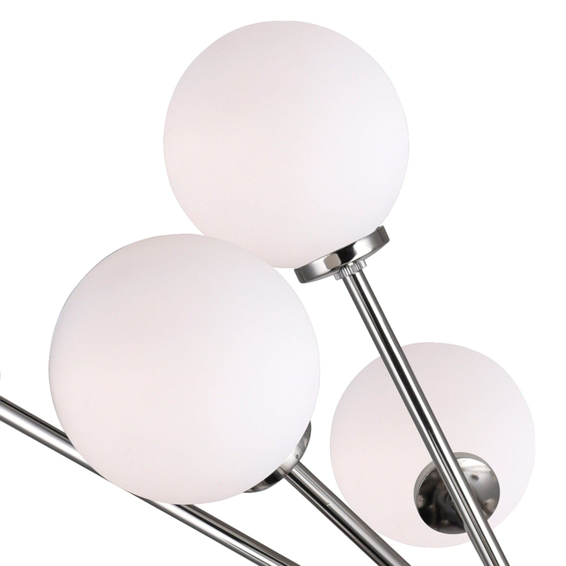 Element 11 Light Chandelier With Polished Nickel Finish - CWI Lighting