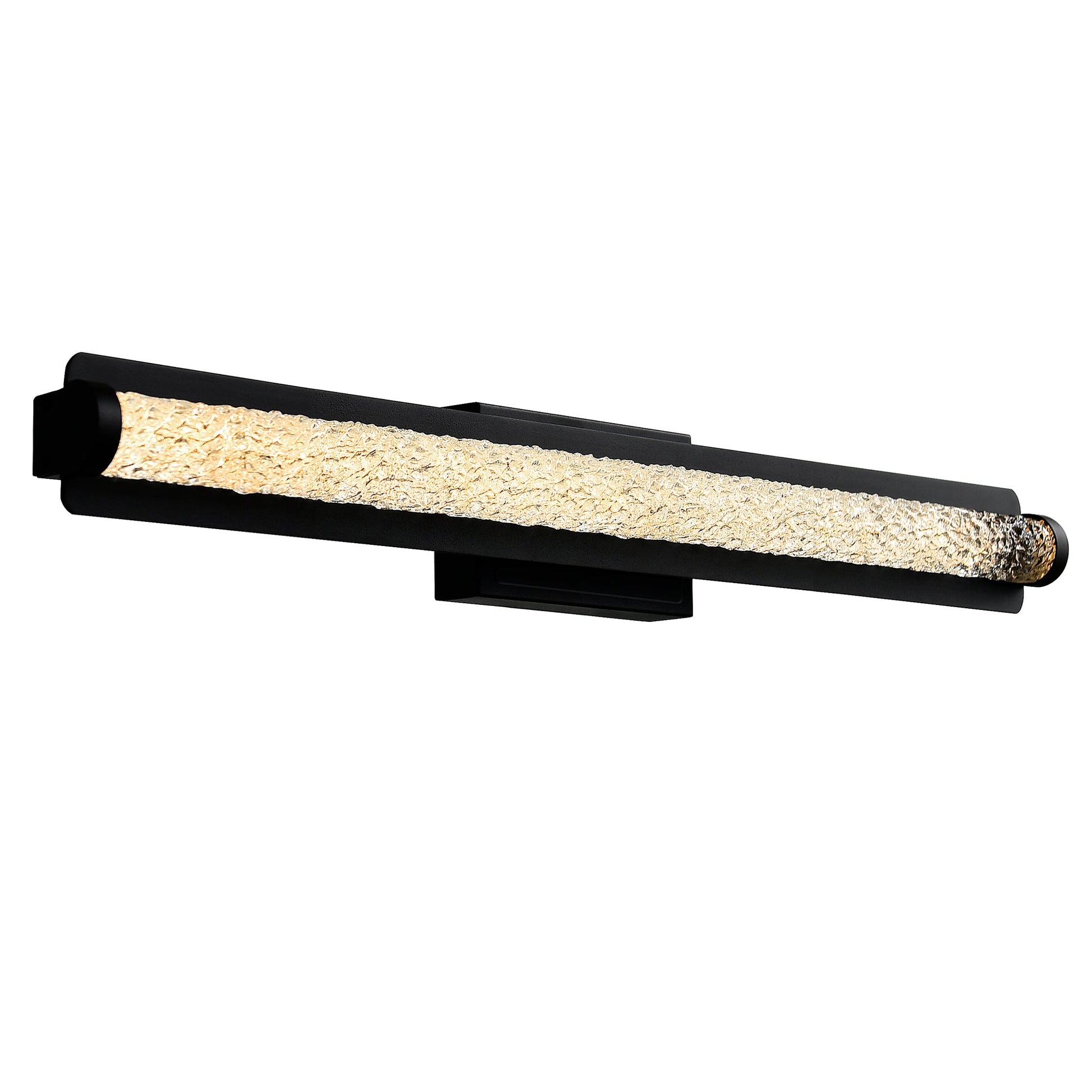 Fiji Integrated LED 24in Black Outdoor Wall Light - CWI Lighting