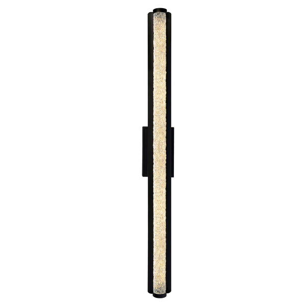 Fiji Integrated LED 36in Black Outdoor Wall Light - CWI Lighting