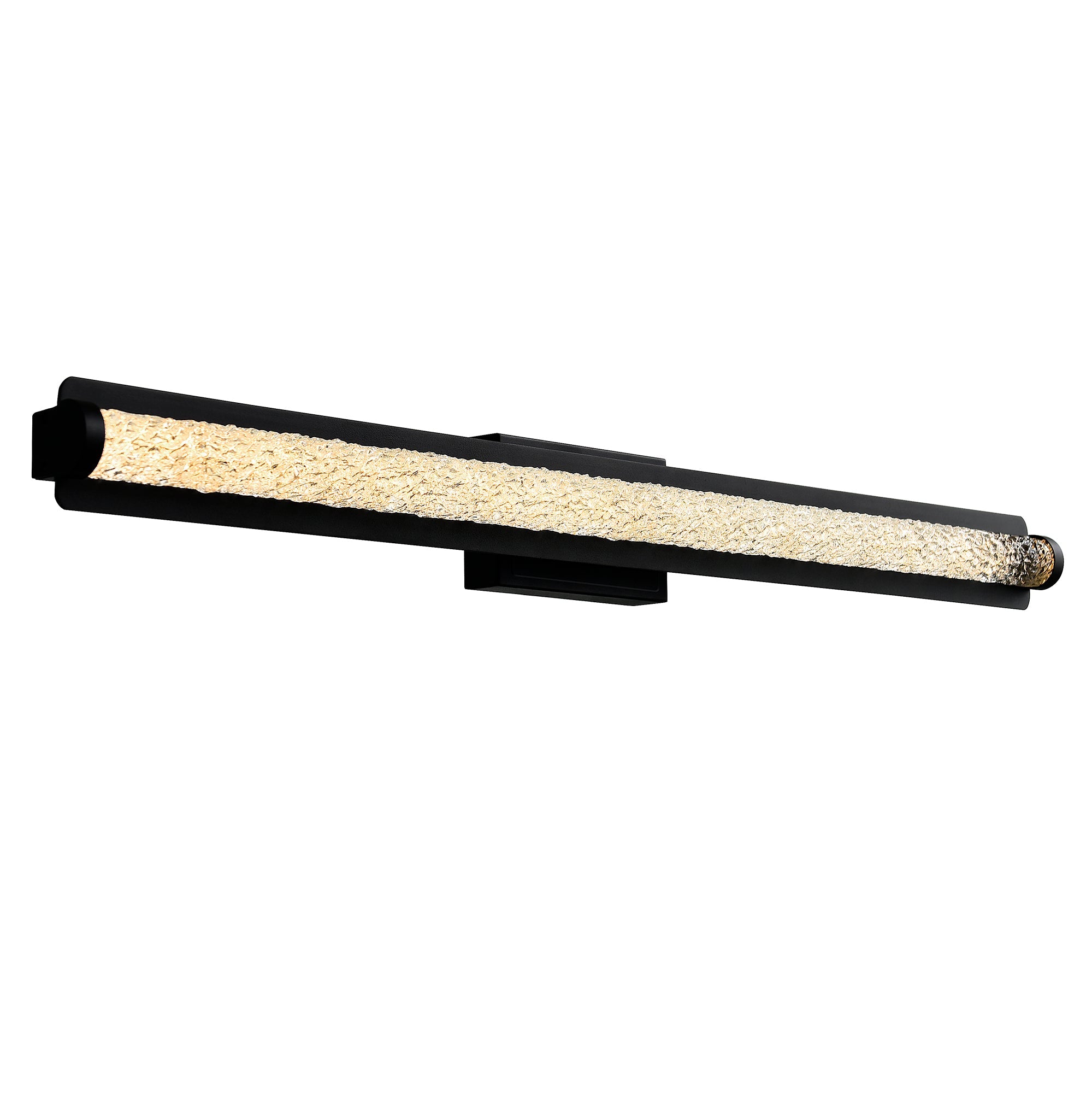 Fiji Integrated LED 36in Black Outdoor Wall Light - CWI Lighting