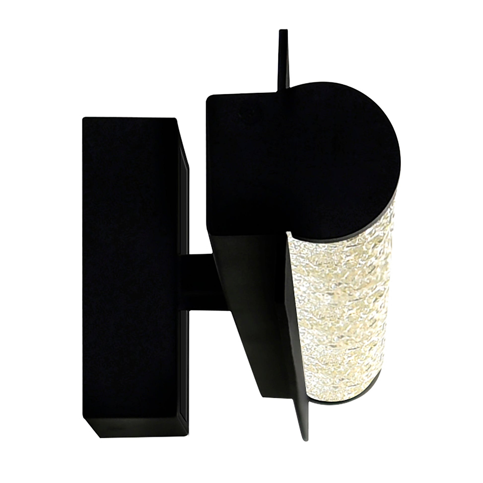 Fiji Integrated LED 48in Black Outdoor Wall Light - CWI Lighting