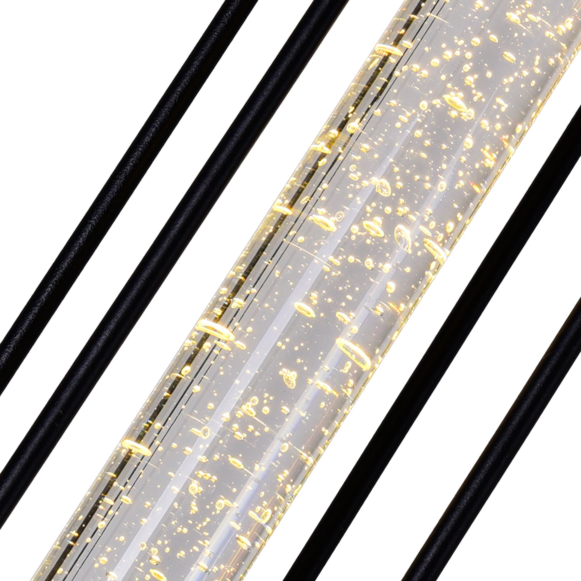 Greenwood LED Black Outdoor Pendant - CWI Lighting