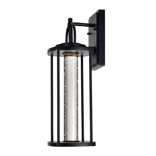 Greenwood LED Black Outdoor Wall Lantern - CWI Lighting
