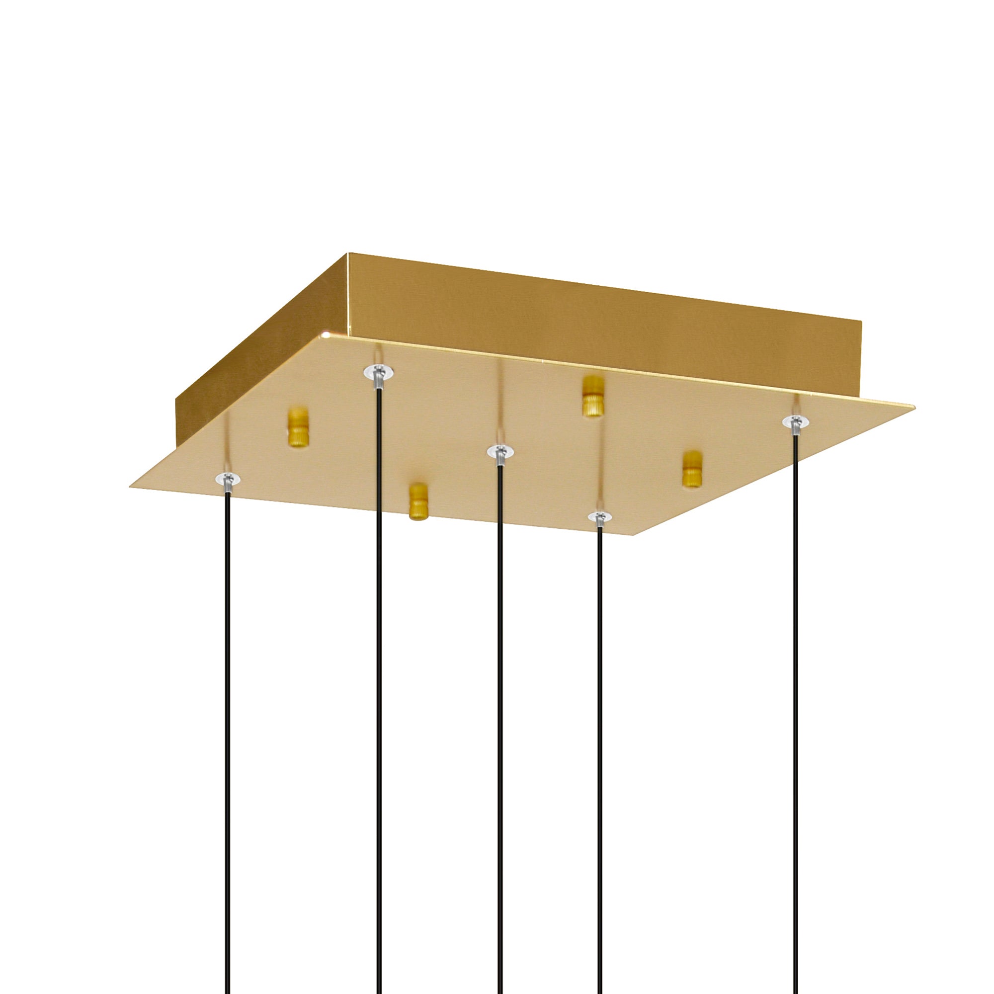 Greta Integrated LED 12in Brass Mini Pendant with Handcrafted Glass - CWI Lighting