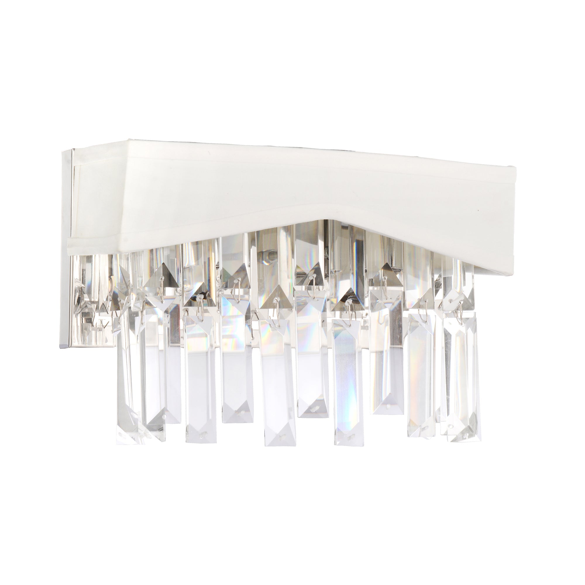 Havely 2 Light Wall Sconce With Chrome Finish - CWI Lighting