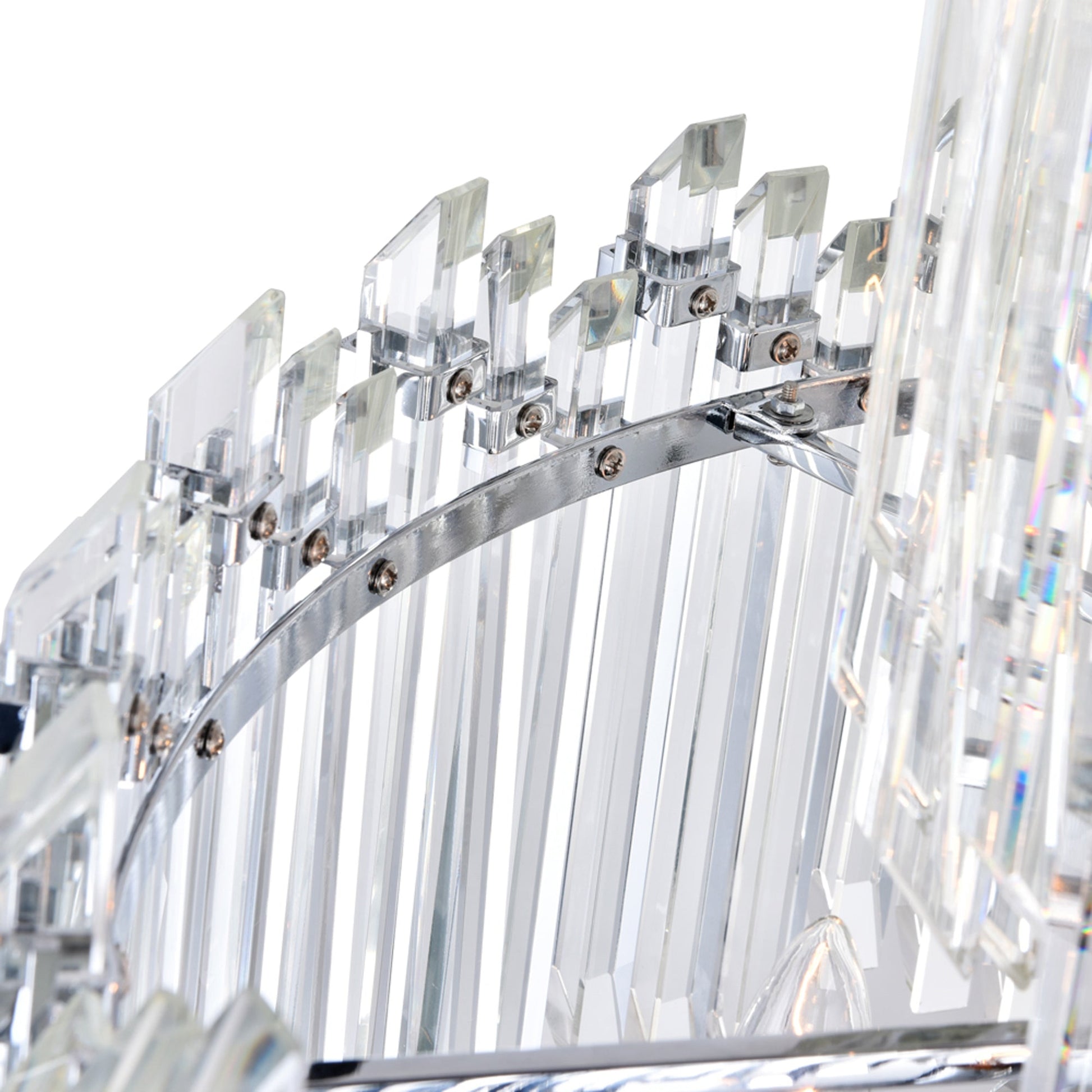 Henrietta 12 Light Chandelier With Chrome Finish - CWI Lighting