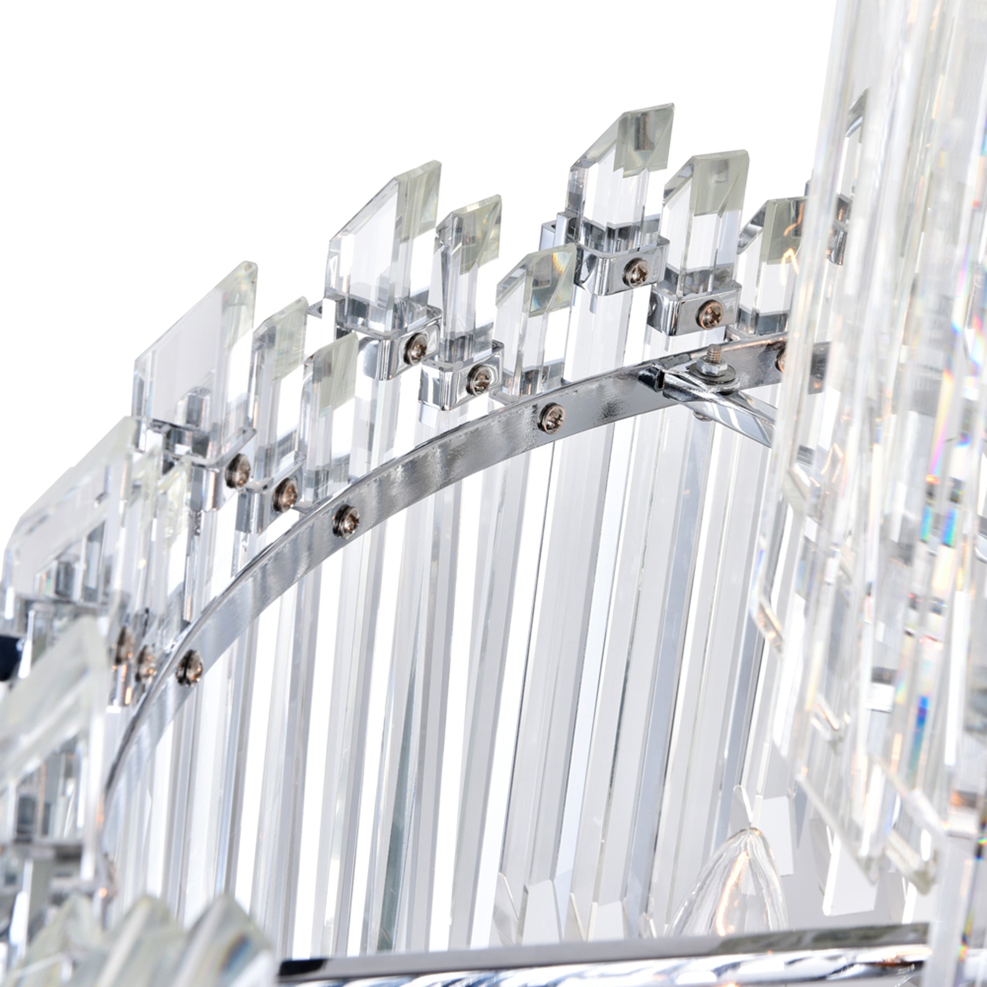 Henrietta 12 Light Chandelier With Chrome Finish - CWI Lighting