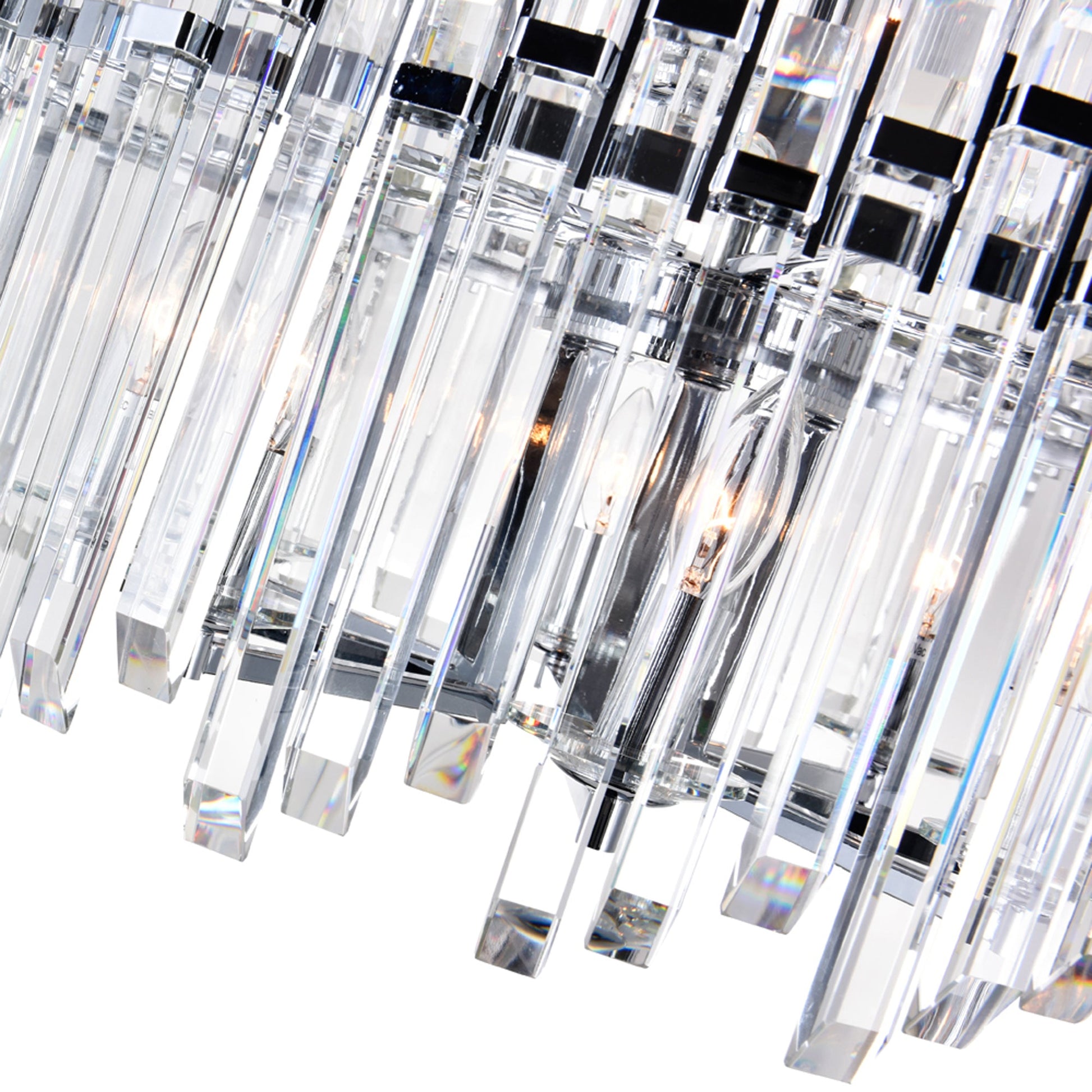 Henrietta 12 Light Chandelier With Chrome Finish - CWI Lighting