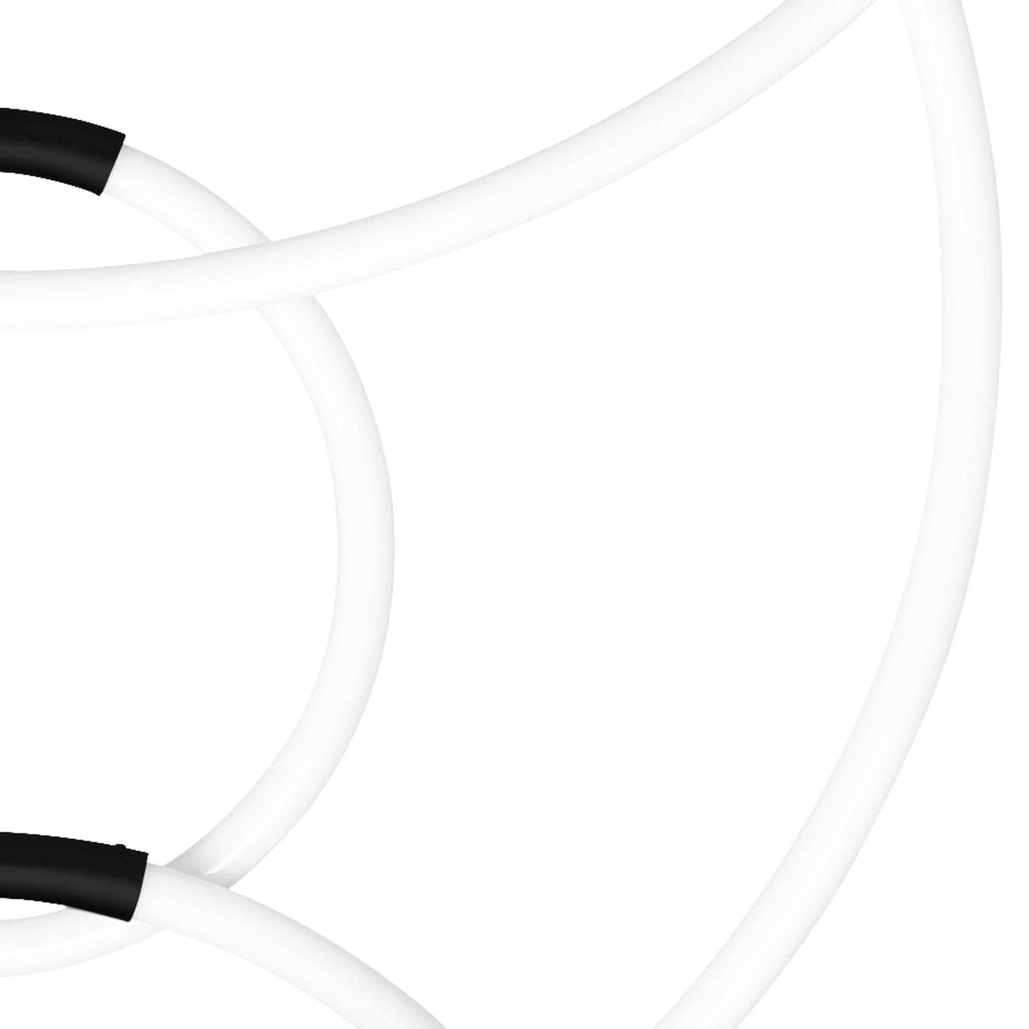 Hoops Integrated LED 35in 6 Ring Black Chandelier - CWI Lighting