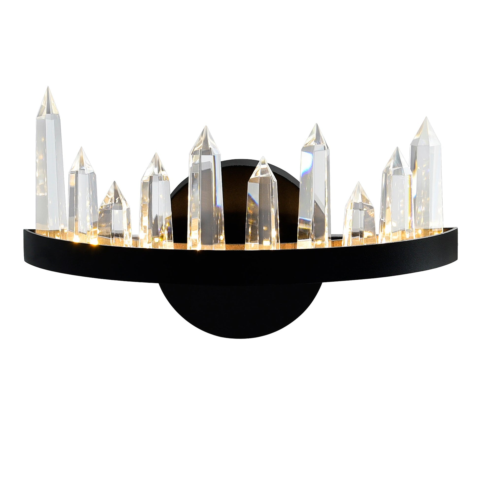 Juliette Integrated LED Black Wall Sconce - CWI Lighting