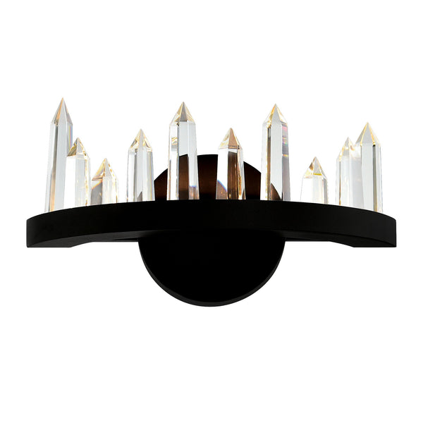 Juliette Integrated LED Black Wall Sconce - CWI Lighting