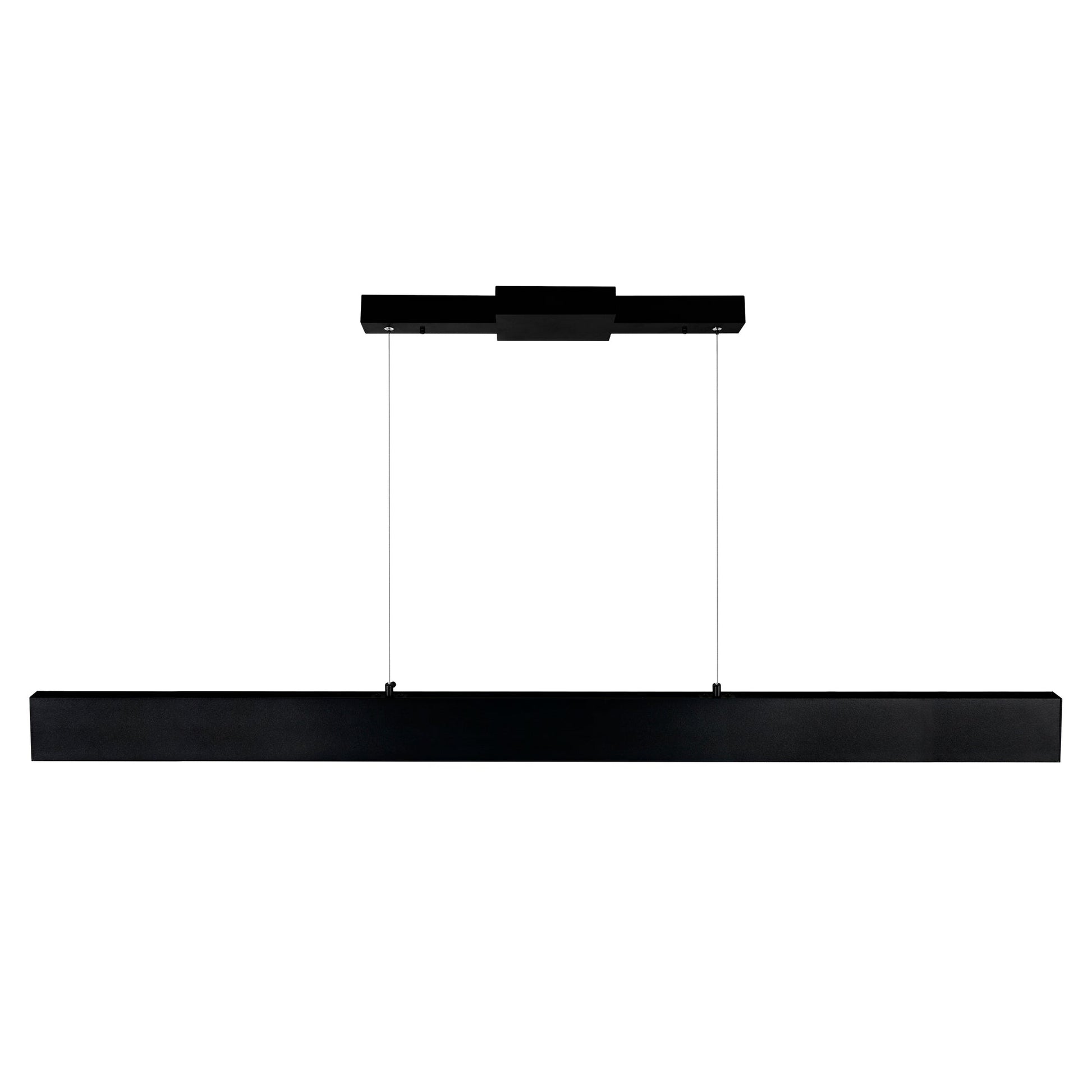 Krista Integrated LED 47in Satin Black Chandelier - CWI Lighting