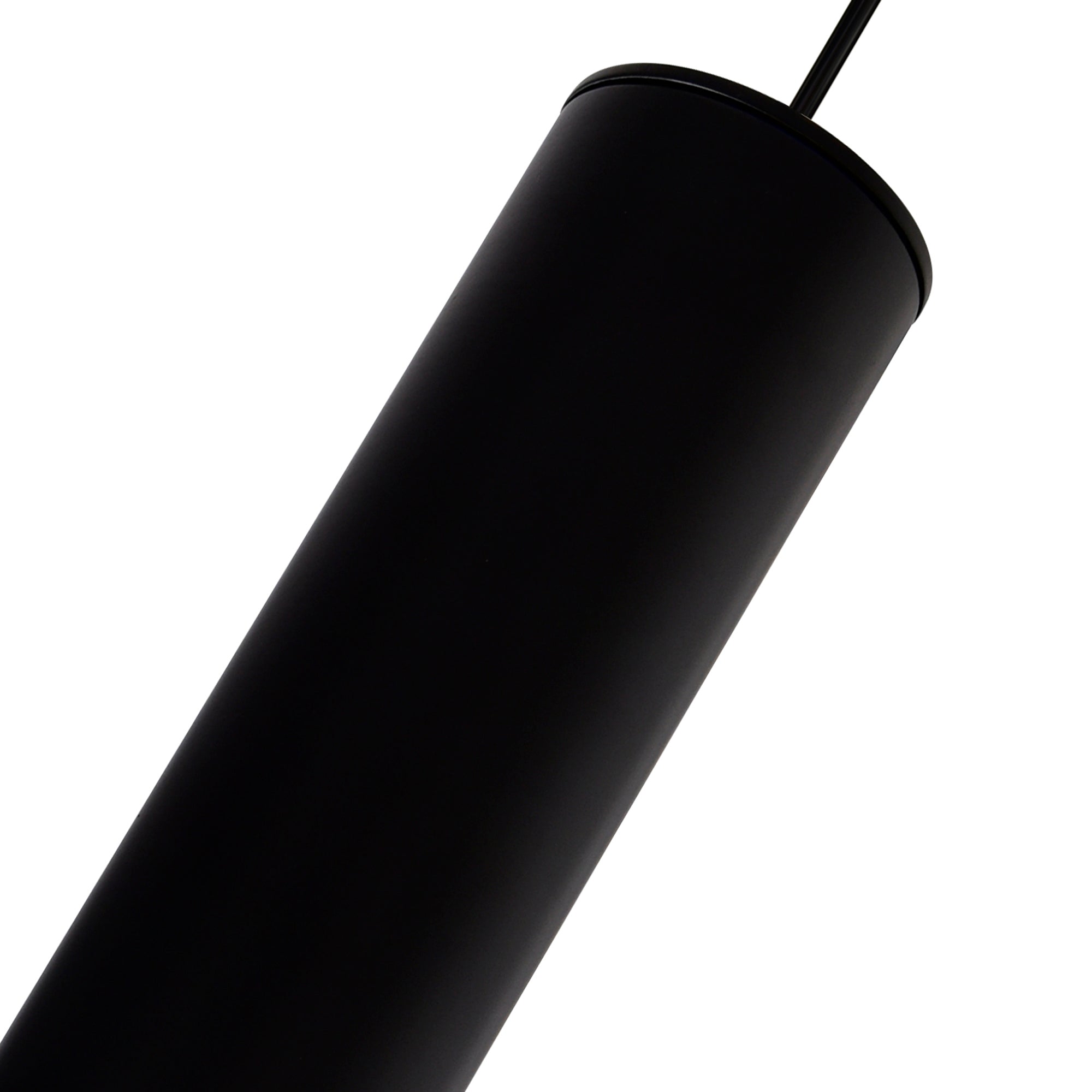 Lena Integrated LED 5in Black Mini Pendant - CWI Lighting