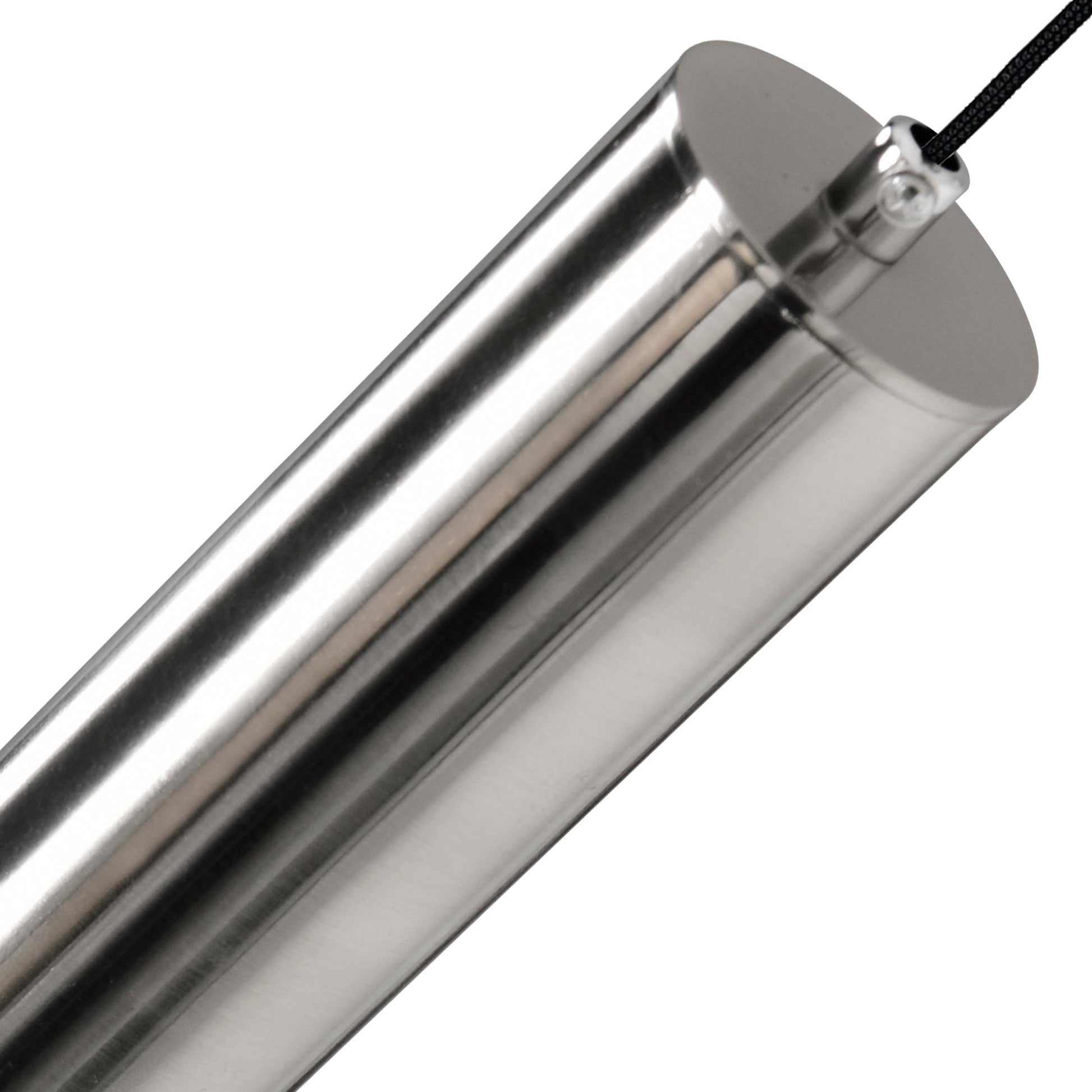 Lena Integrated LED 5in Satin Nickel Mini Pendant - CWI Lighting