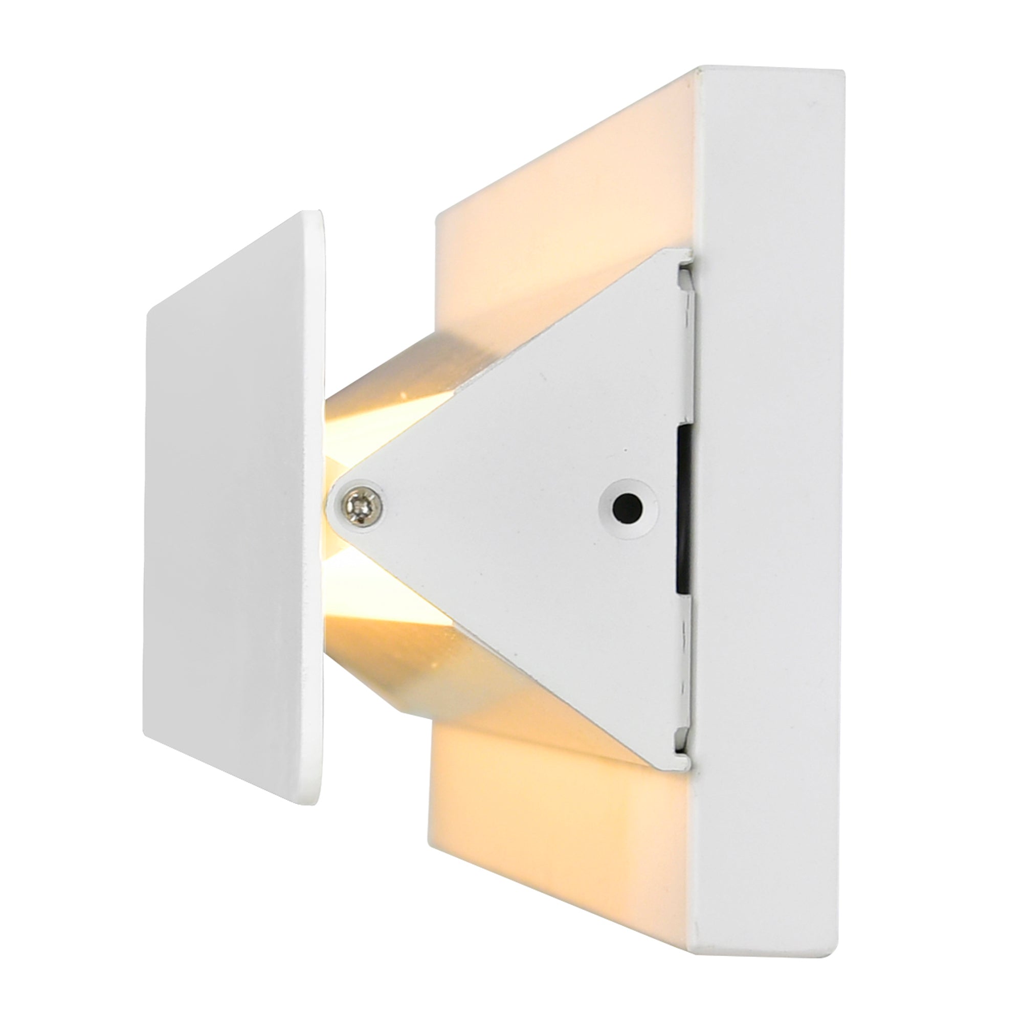 Lilliana Integrated LED 12in Adjustable White Vanity Light - CWI Lighting