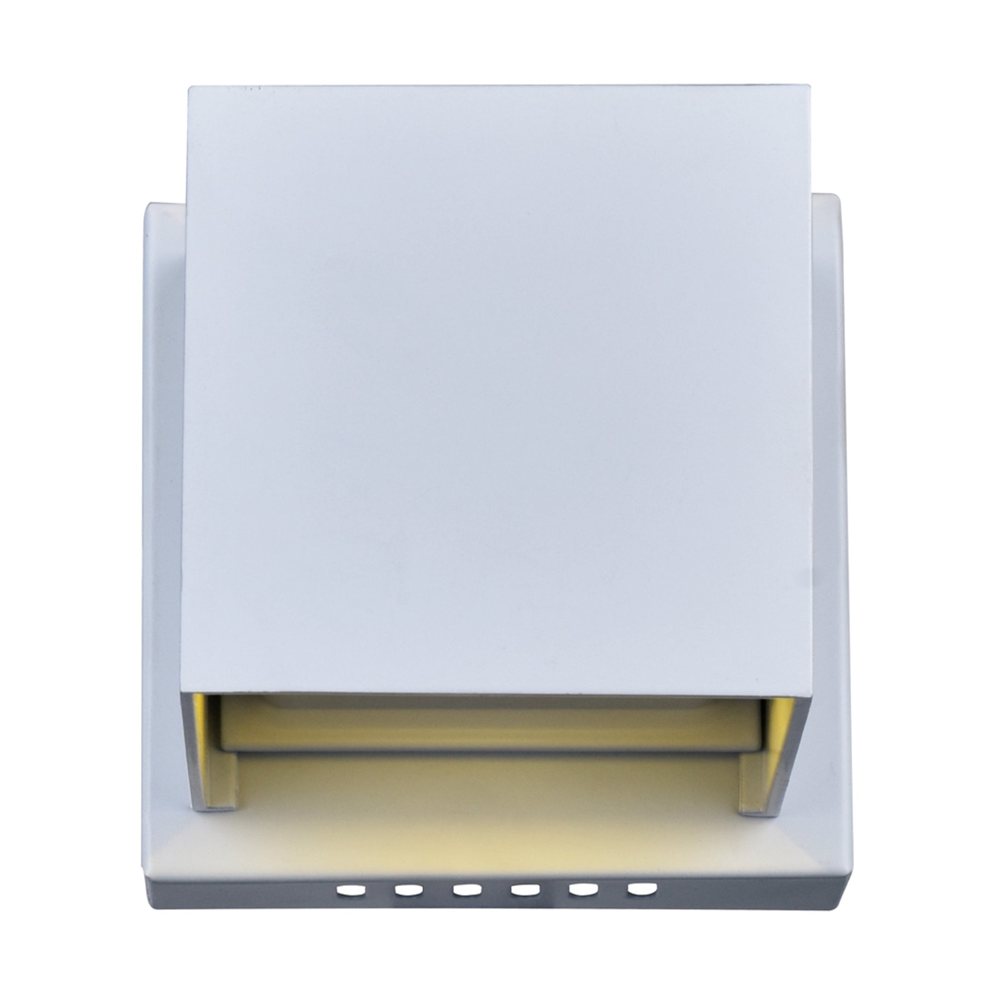 Lilliana Integrated LED Sqaure White Wall Sconce - CWI Lighting