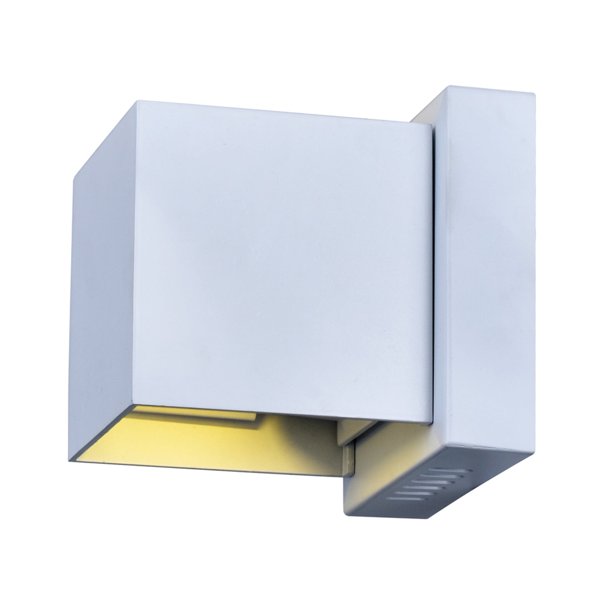 Lilliana Integrated LED Sqaure White Wall Sconce - CWI Lighting