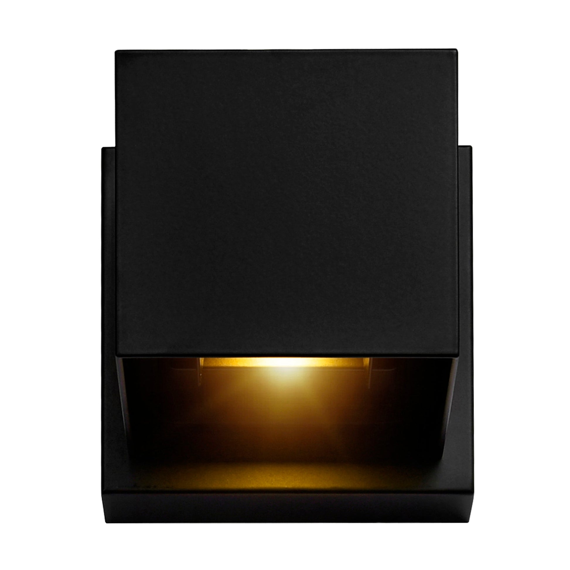 Lilliana Integrated LED Square Black Wall Sconce - CWI Lighting