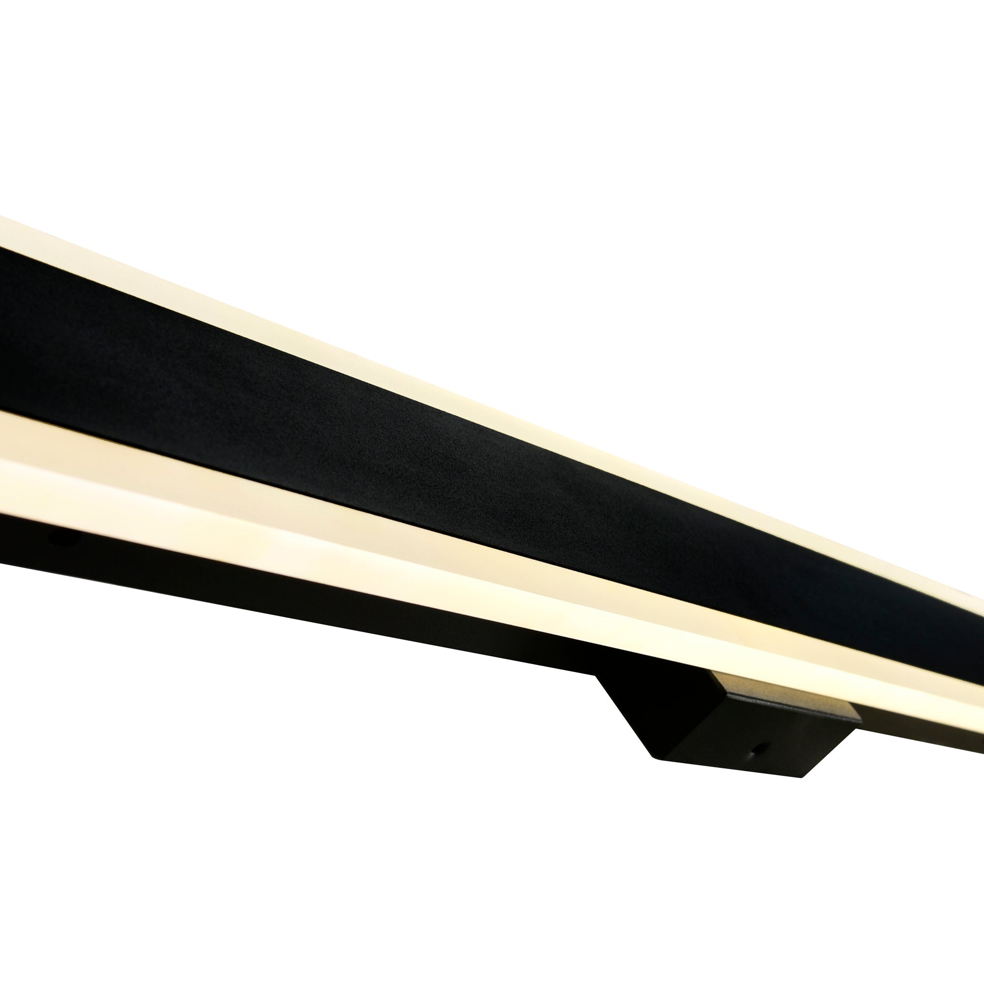 Malibu Integrated LED 32in Black Outdoor Wall Light - CWI Lighting