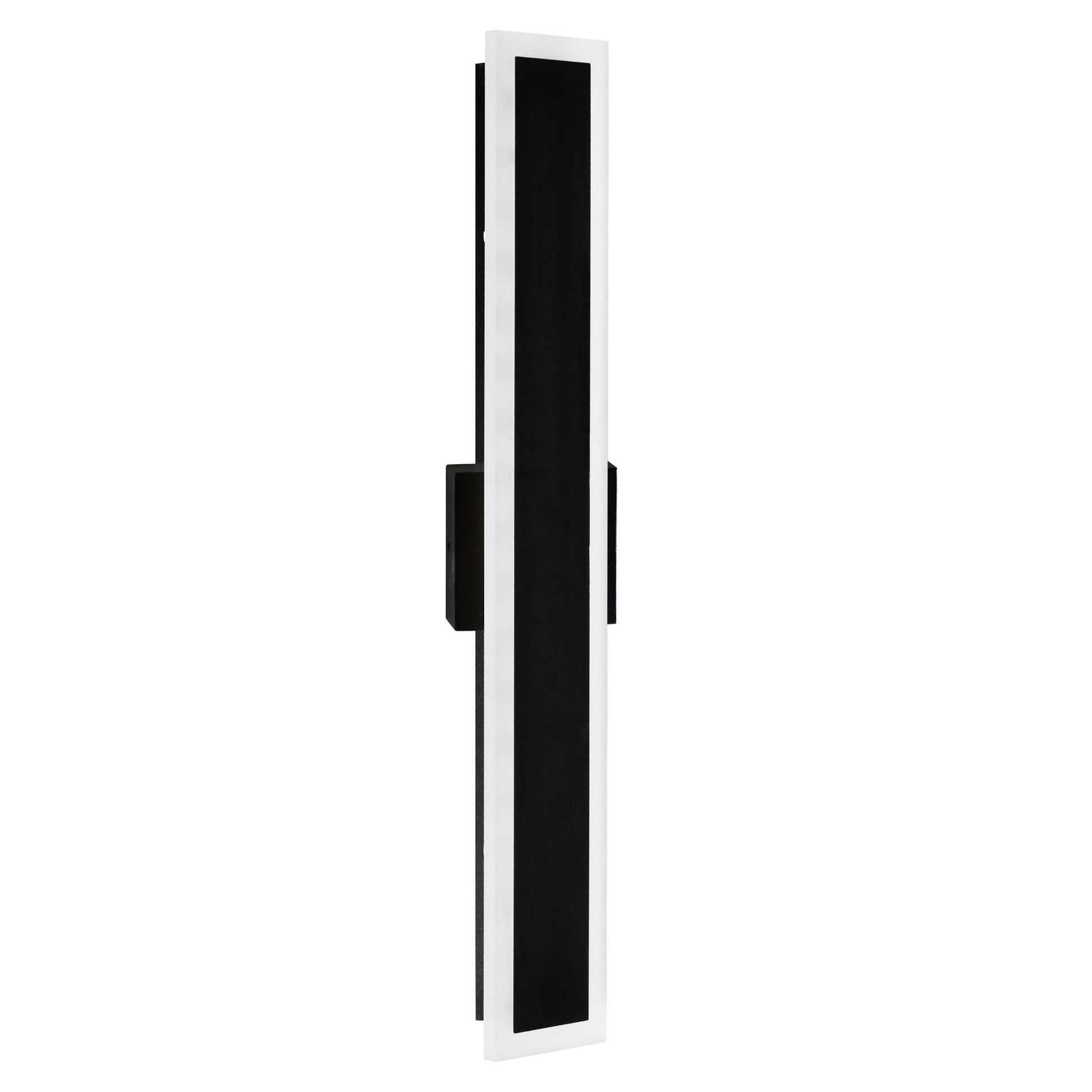 Malibu Integrated LED 32in Black Outdoor Wall Light - CWI Lighting