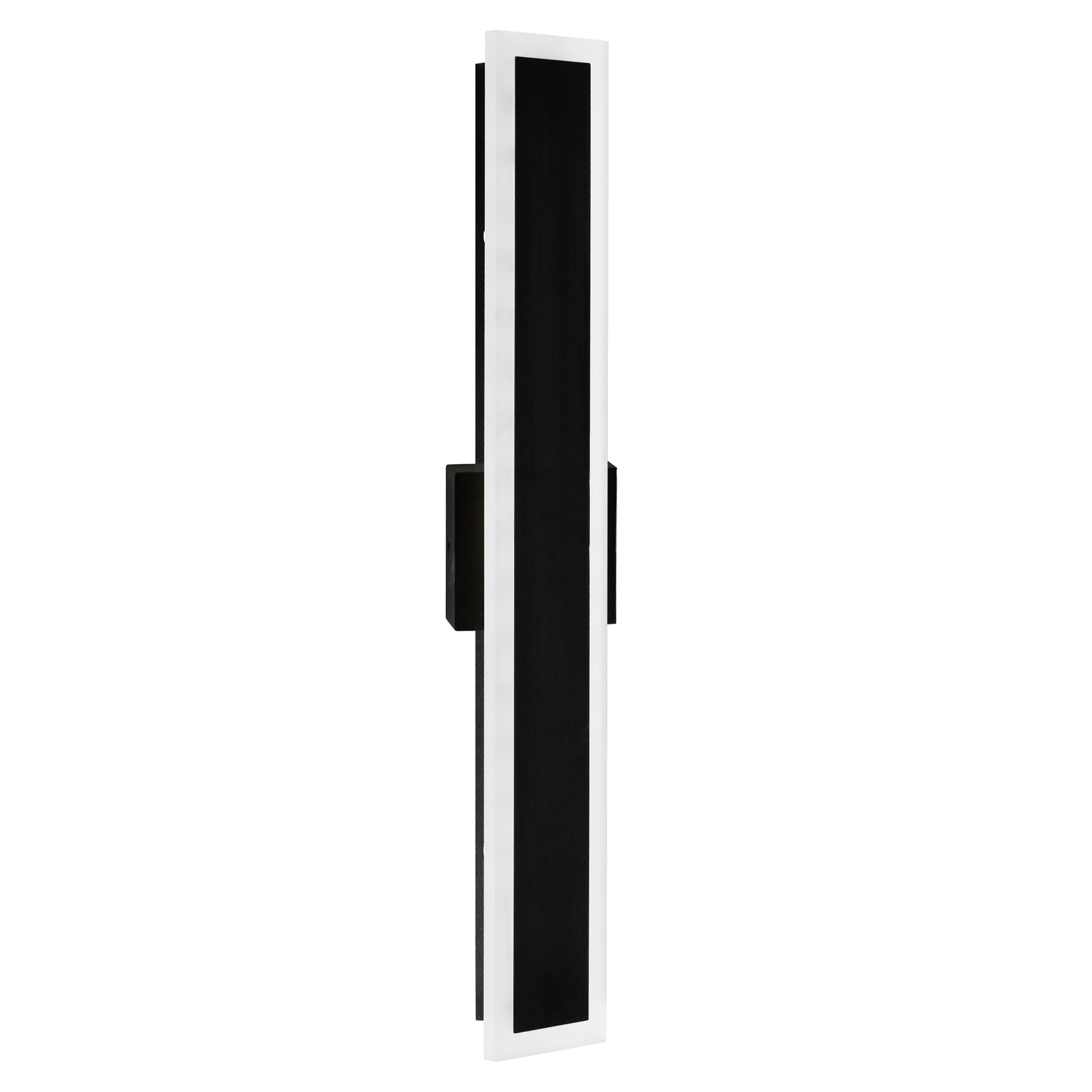 Malibu Integrated LED 32in Black Outdoor Wall Light - CWI Lighting