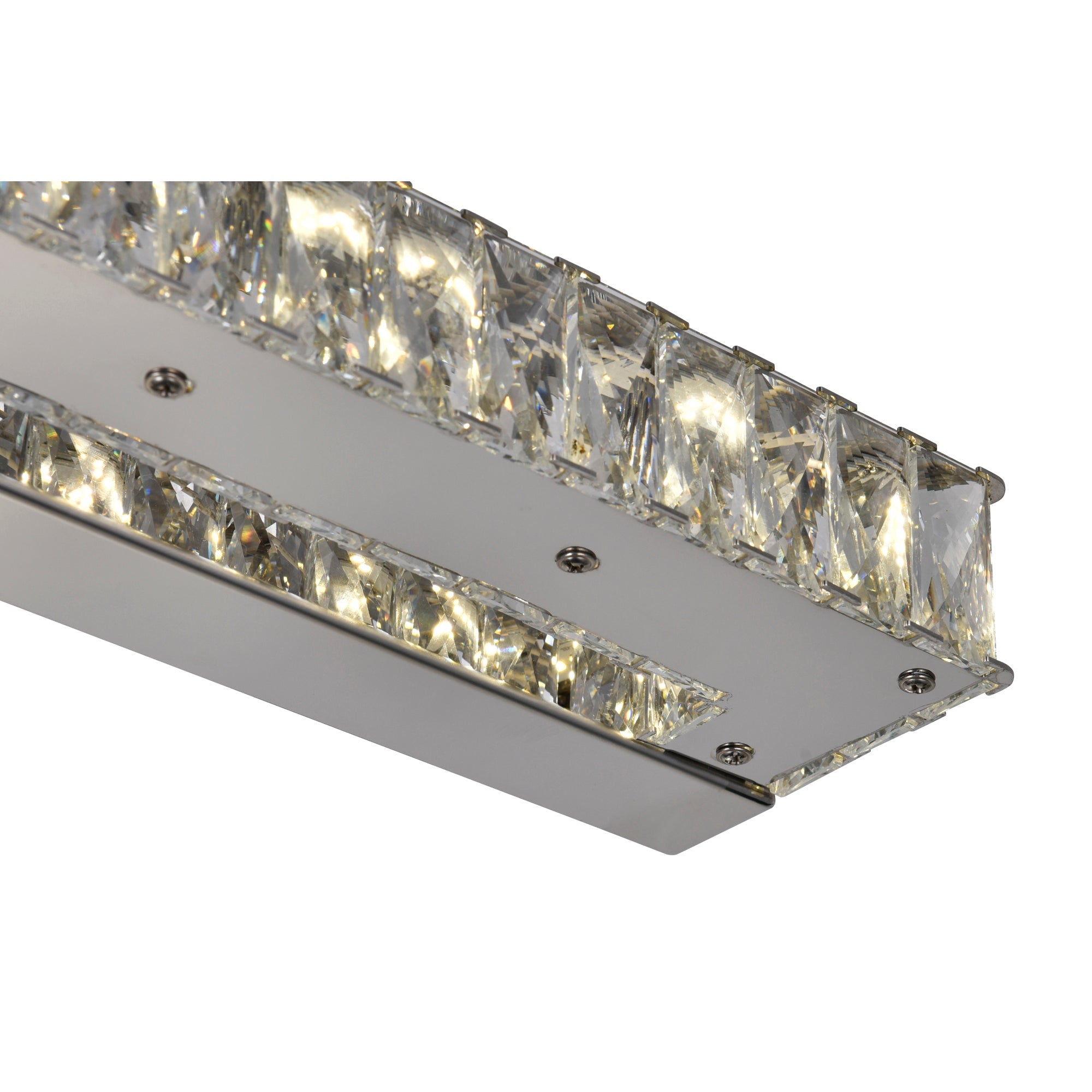 Milan Integrated LED 24in Chrome Vanity Light - CWI Lighting
