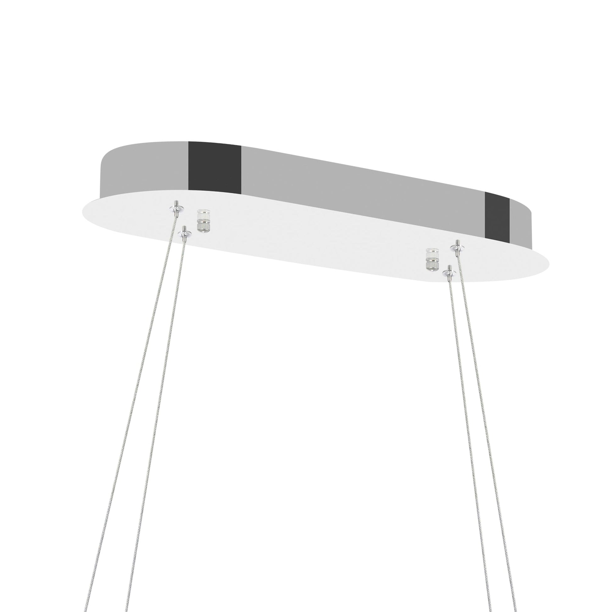 Milan LED Chandelier With Chrome Finish - CWI Lighting