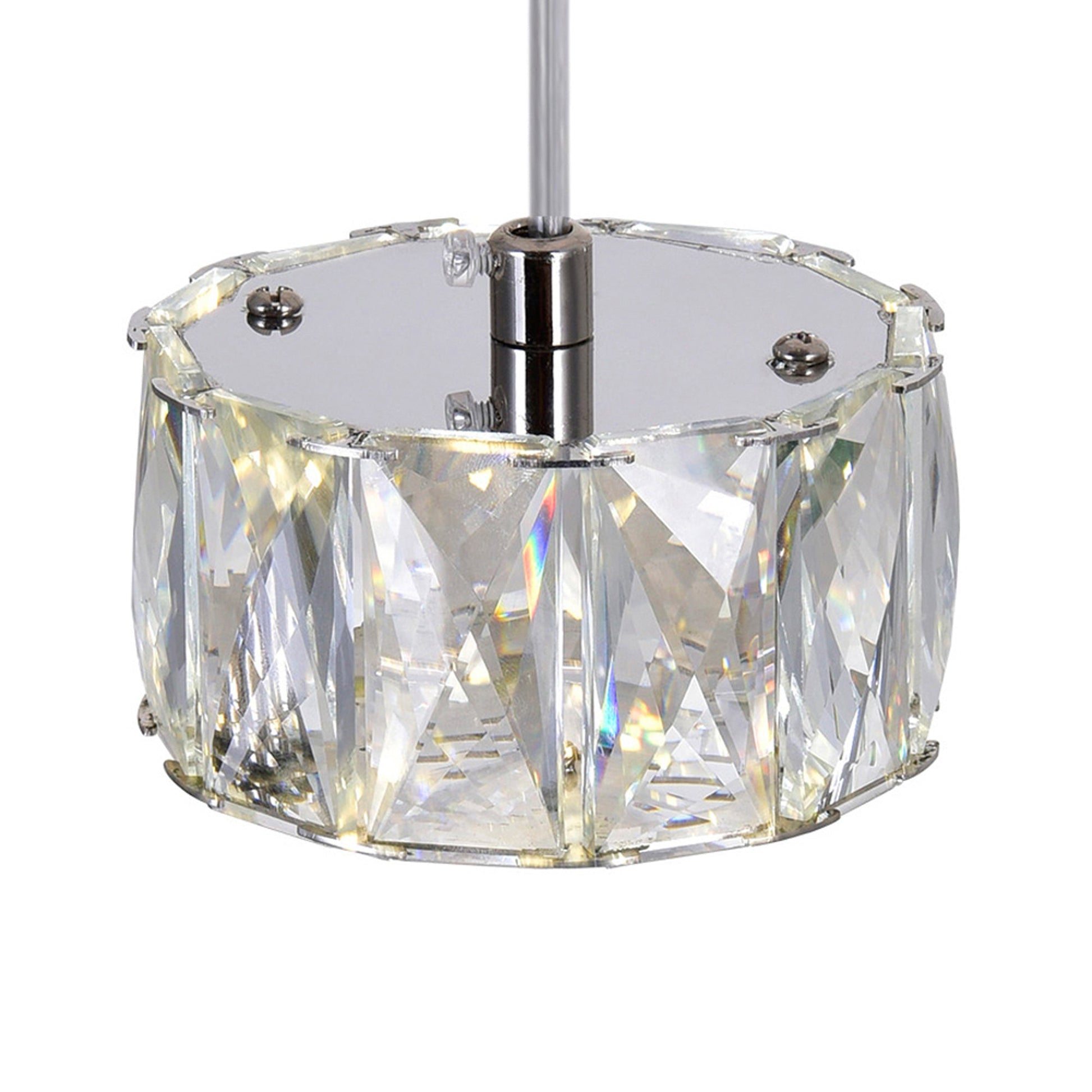Milan LED Mini Pendant With Chrome Finish - CWI Lighting