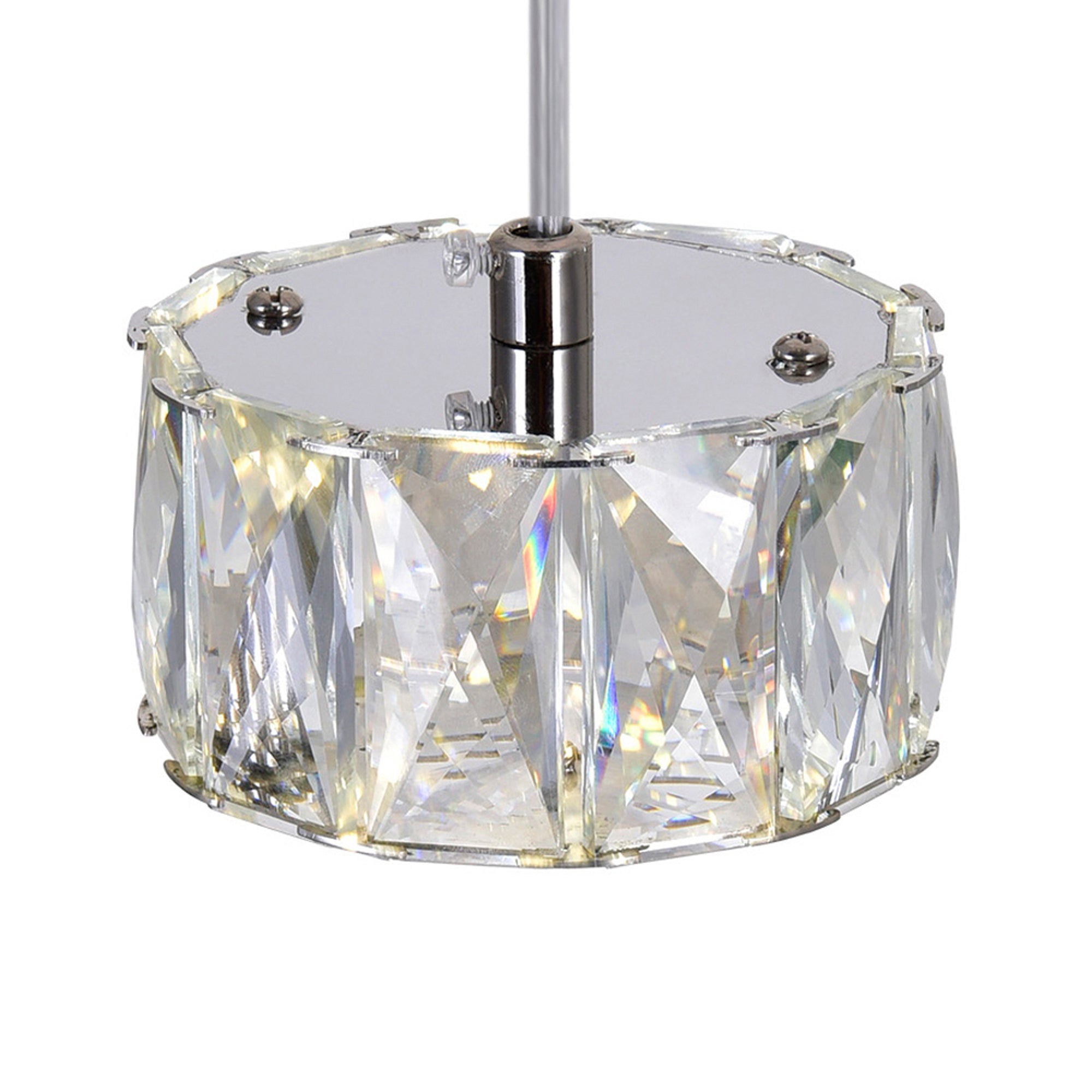 Milan LED Mini Pendant With Chrome Finish - CWI Lighting