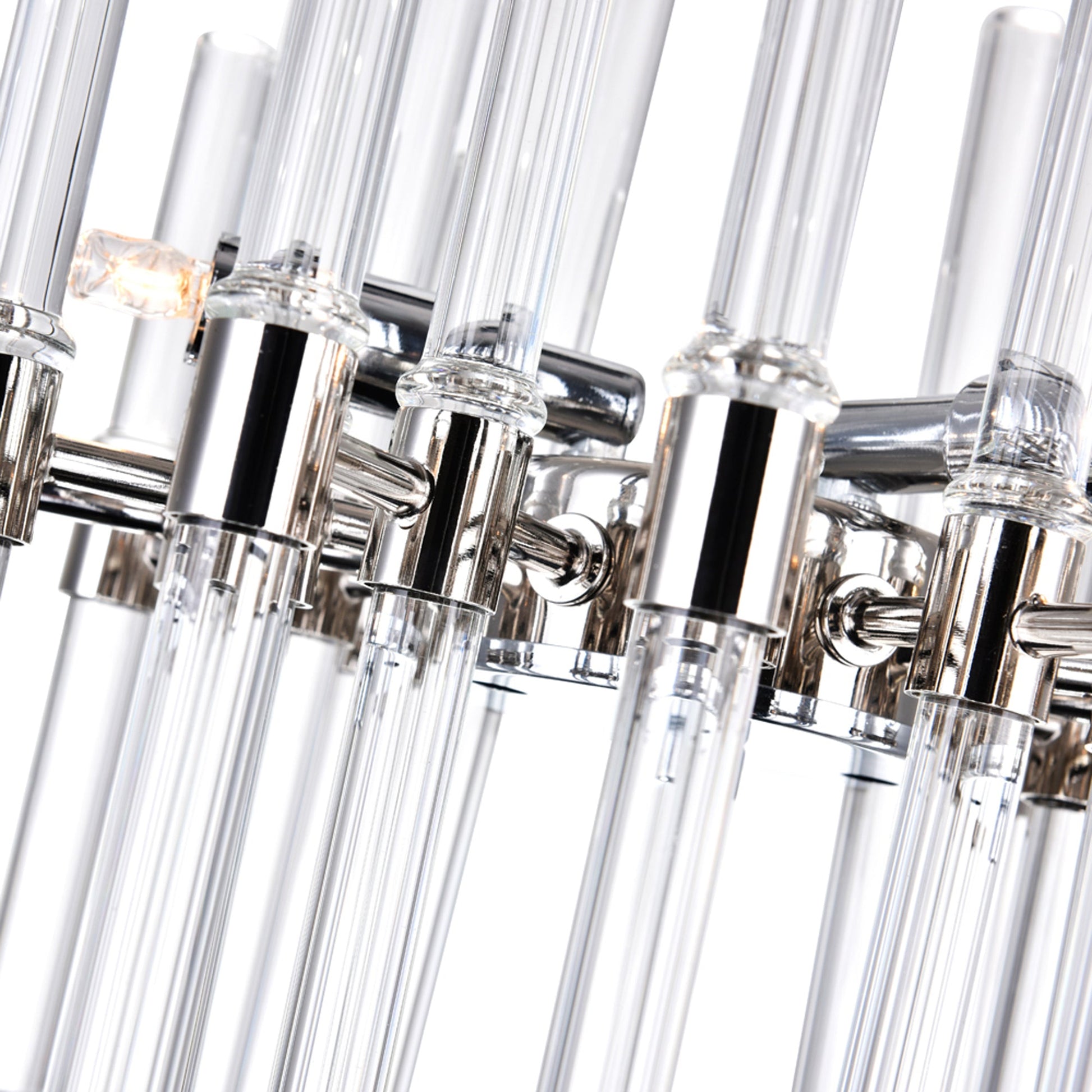 Miroir 6 Light 10in Polished Nickel Mini Pendant - CWI Lighting