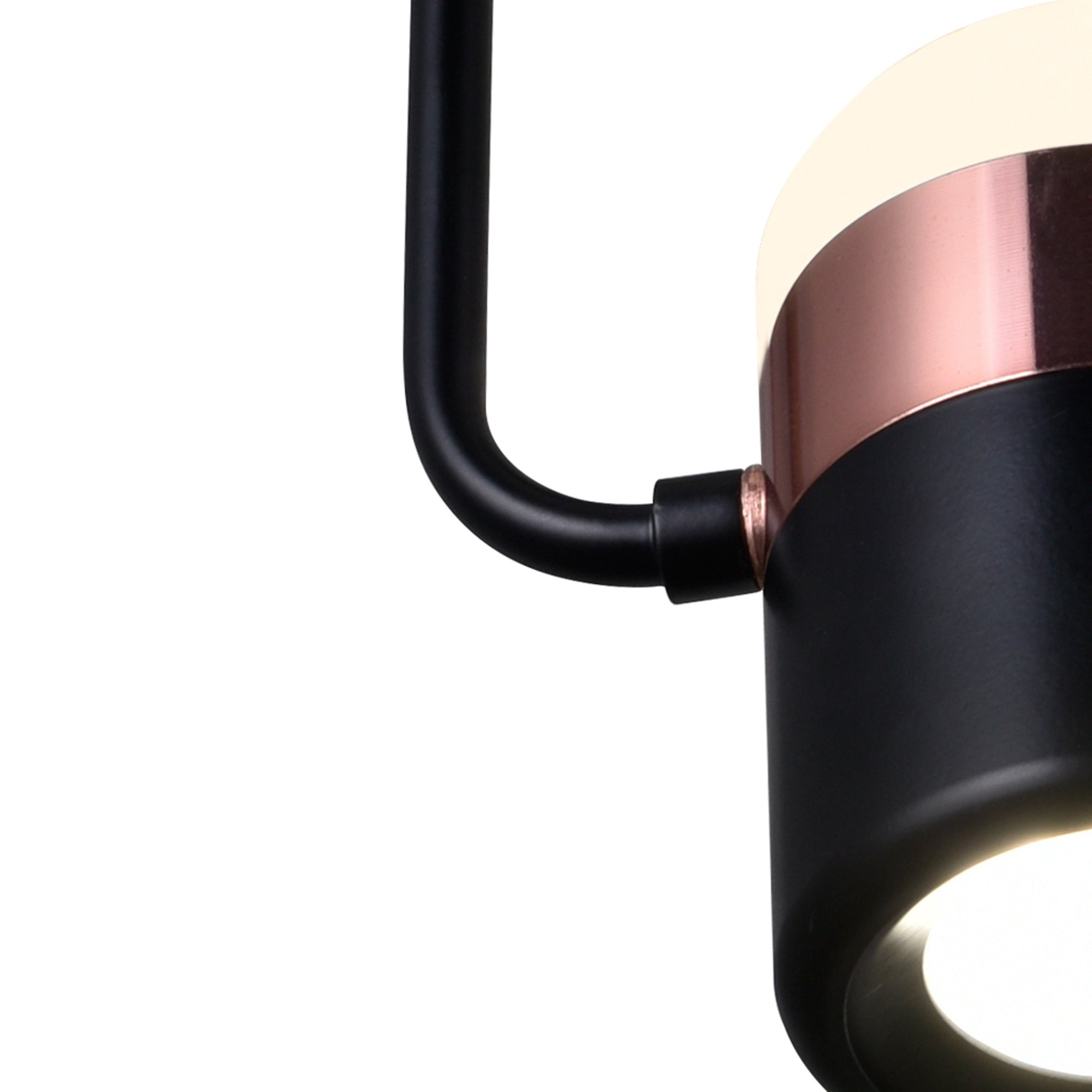 Moxie LED Down Mini Pendant With Black Finish - CWI Lighting