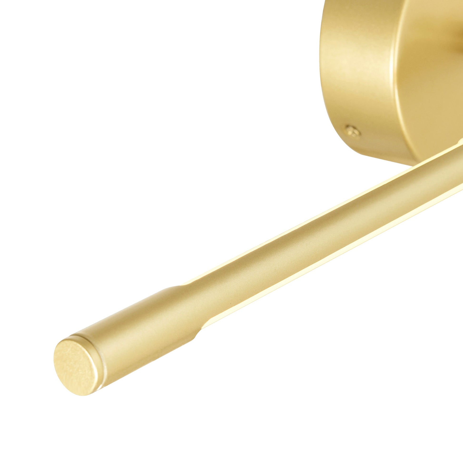 Oskil Integrated LED 24in Satin Gold Vanity Light - CWI Lighting