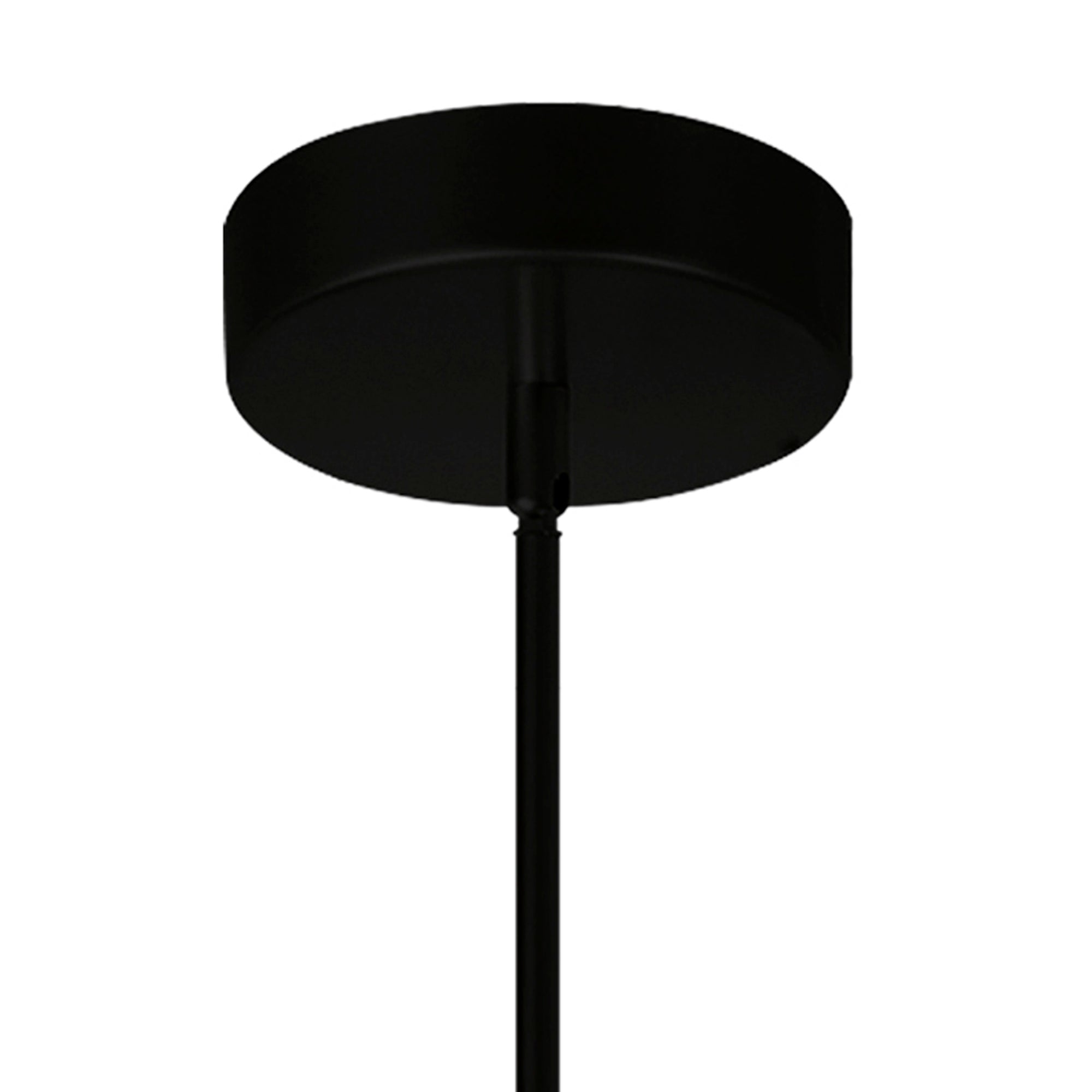 Oskil Integrated LED 43in Black Chandelier - CWI Lighting